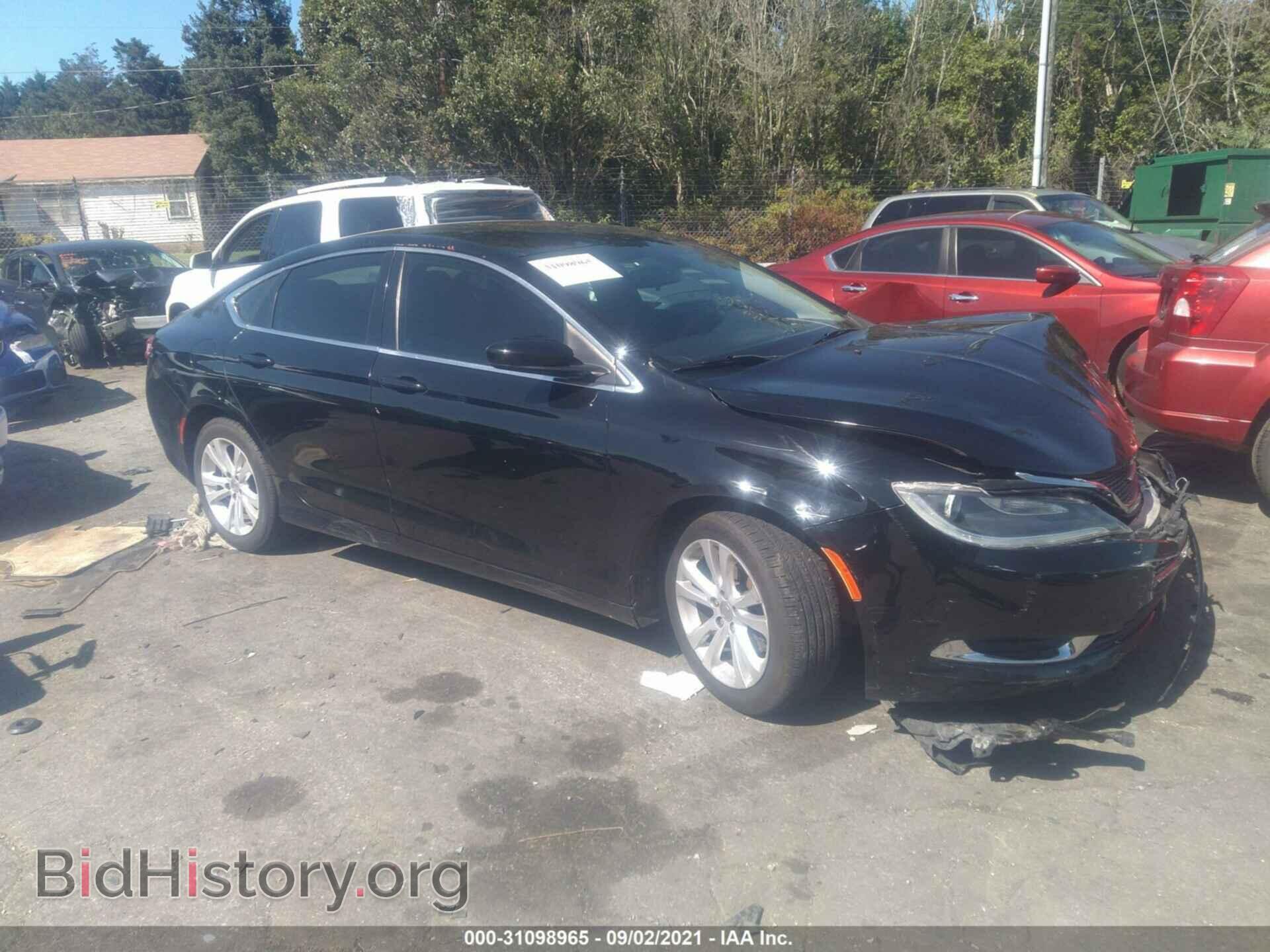 Фотография 1C3CCCAB8FN671521 - CHRYSLER 200 2015