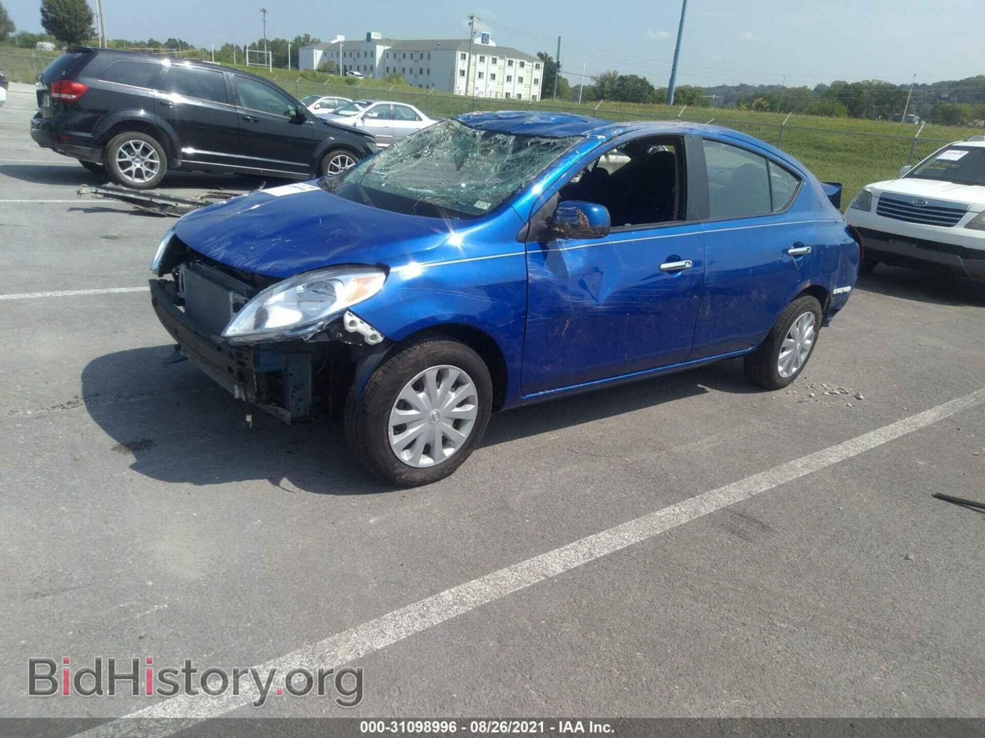 2012 NISSAN VERSA - VIN: 3N1CN7AP1CL941857 - Photo 2