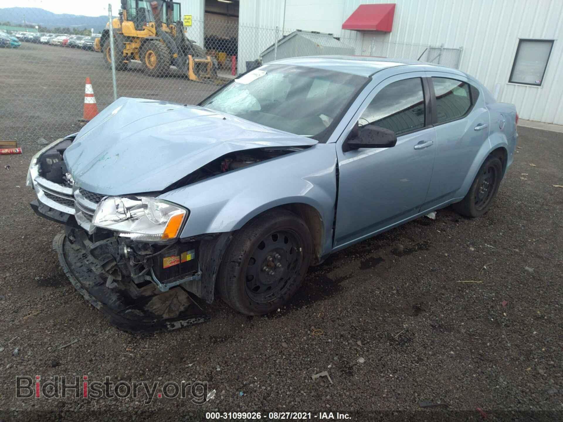 2013 DODGE AVENGER - VIN: 1C3CDZAB9DN702840 - Photo 2