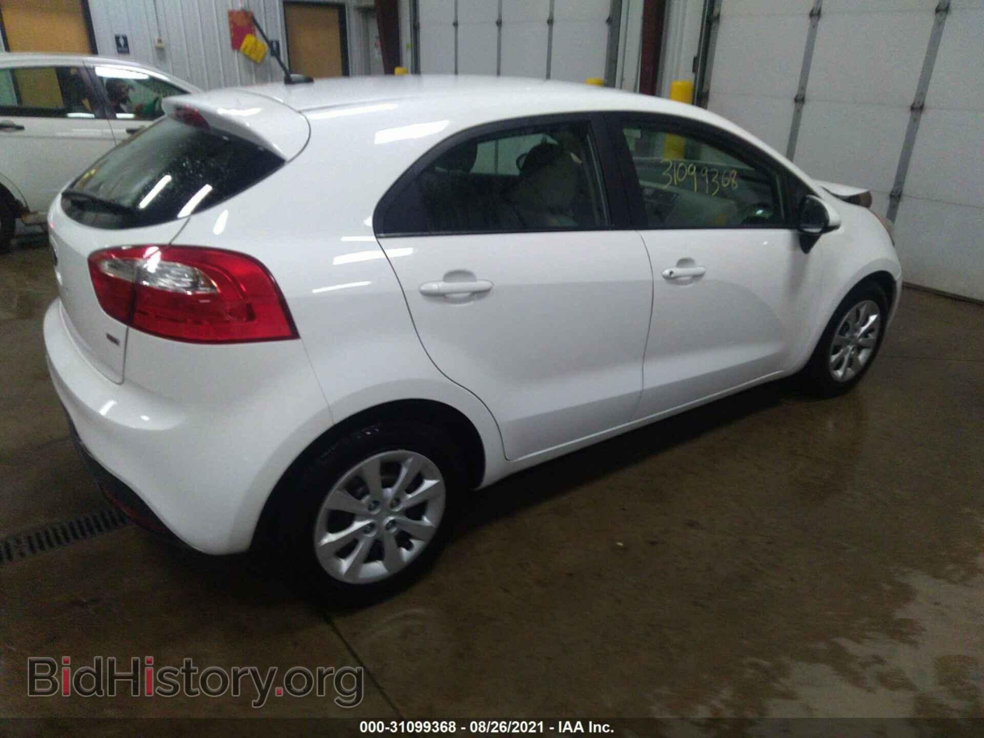 2013 KIA RIO - VIN: KNADM5A38D6192277 - Фото 4