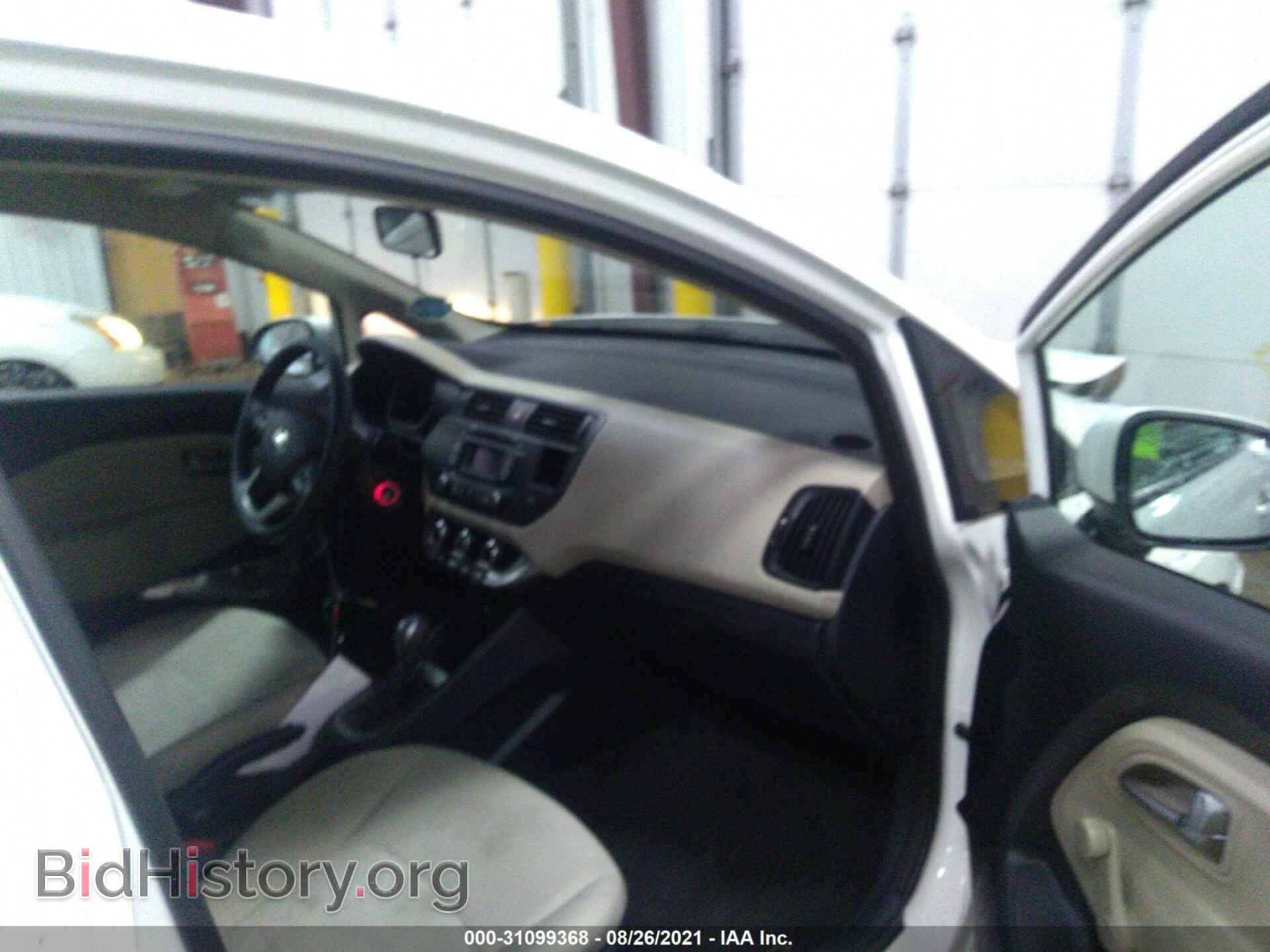 2013 KIA RIO - VIN: KNADM5A38D6192277 - Фото 5