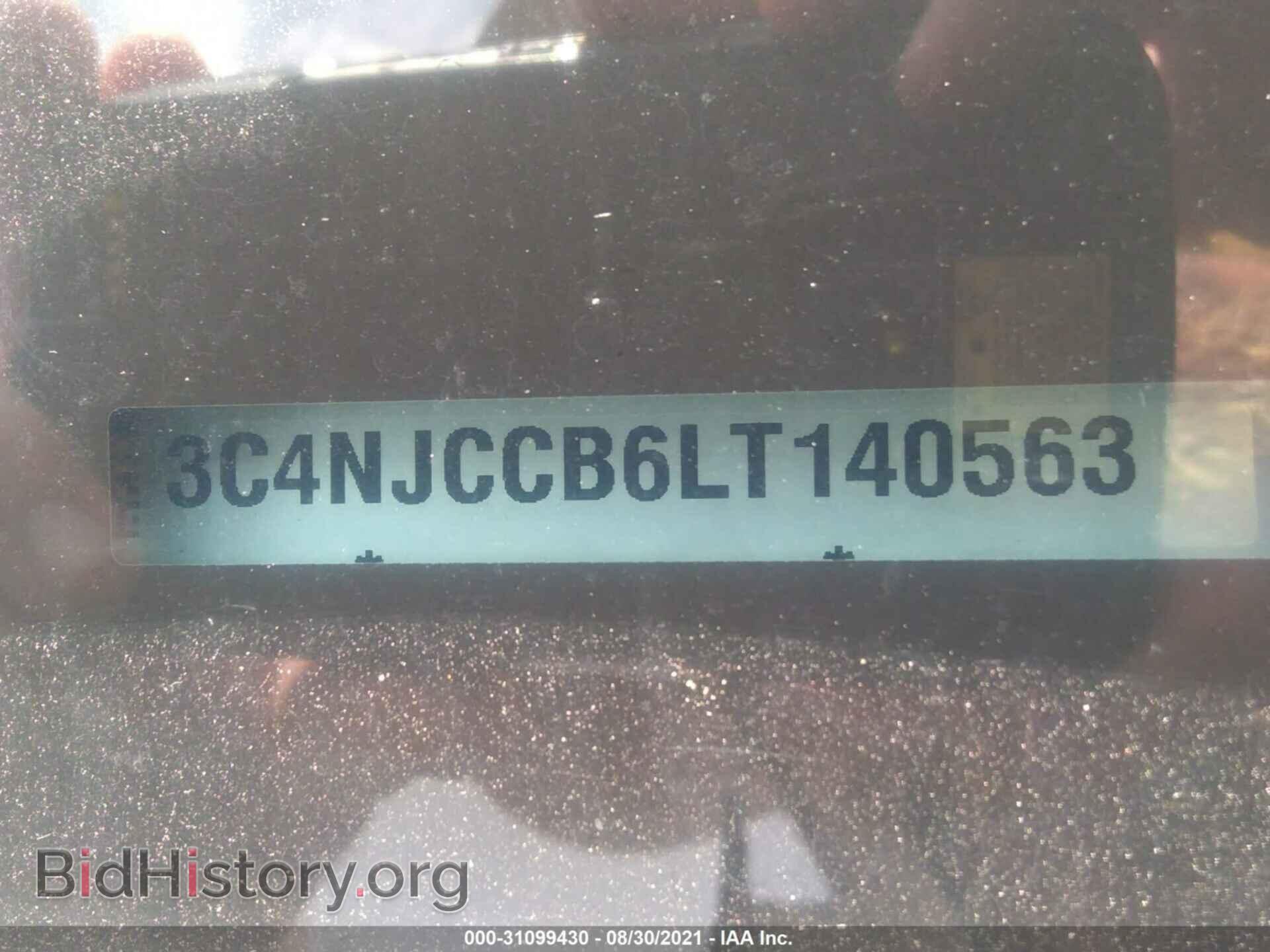 2020 JEEP COMPASS - VIN: 3C4NJCCB6LT140563 - Фото 9