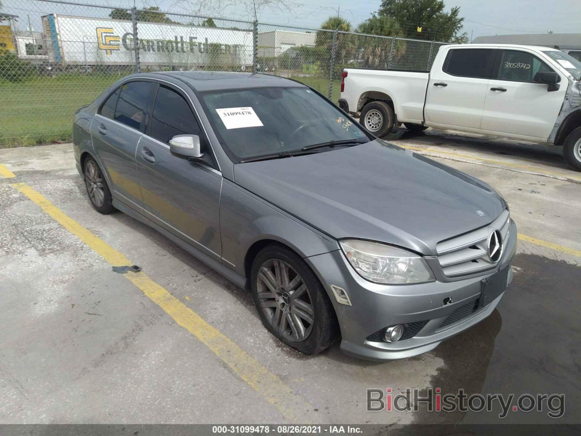 Photo WDDGF81X39F202595 - MERCEDES-BENZ C-CLASS 2009