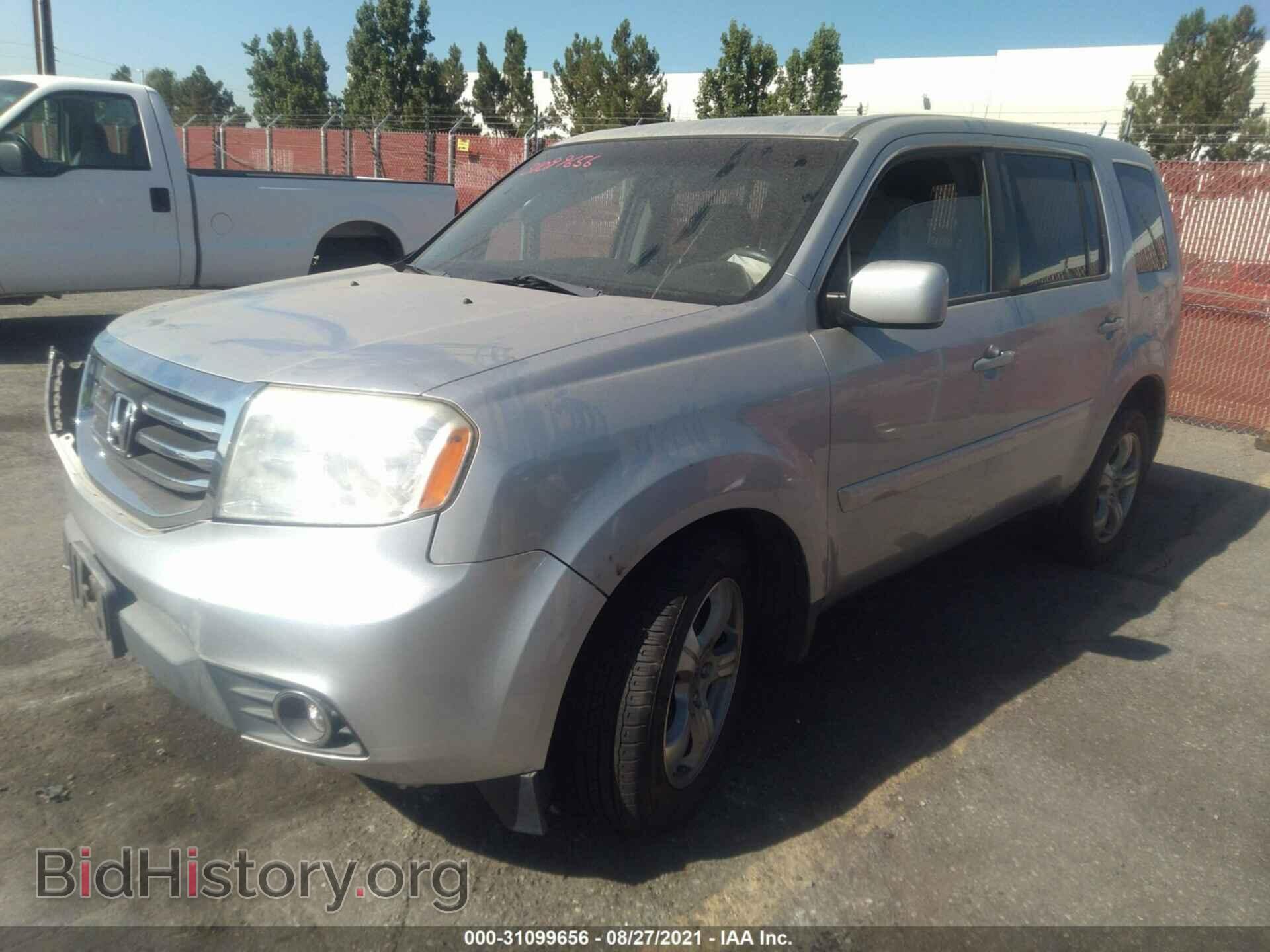 2012 HONDA PILOT - VIN: 5FNYF3H42CB009301 - Фото 2