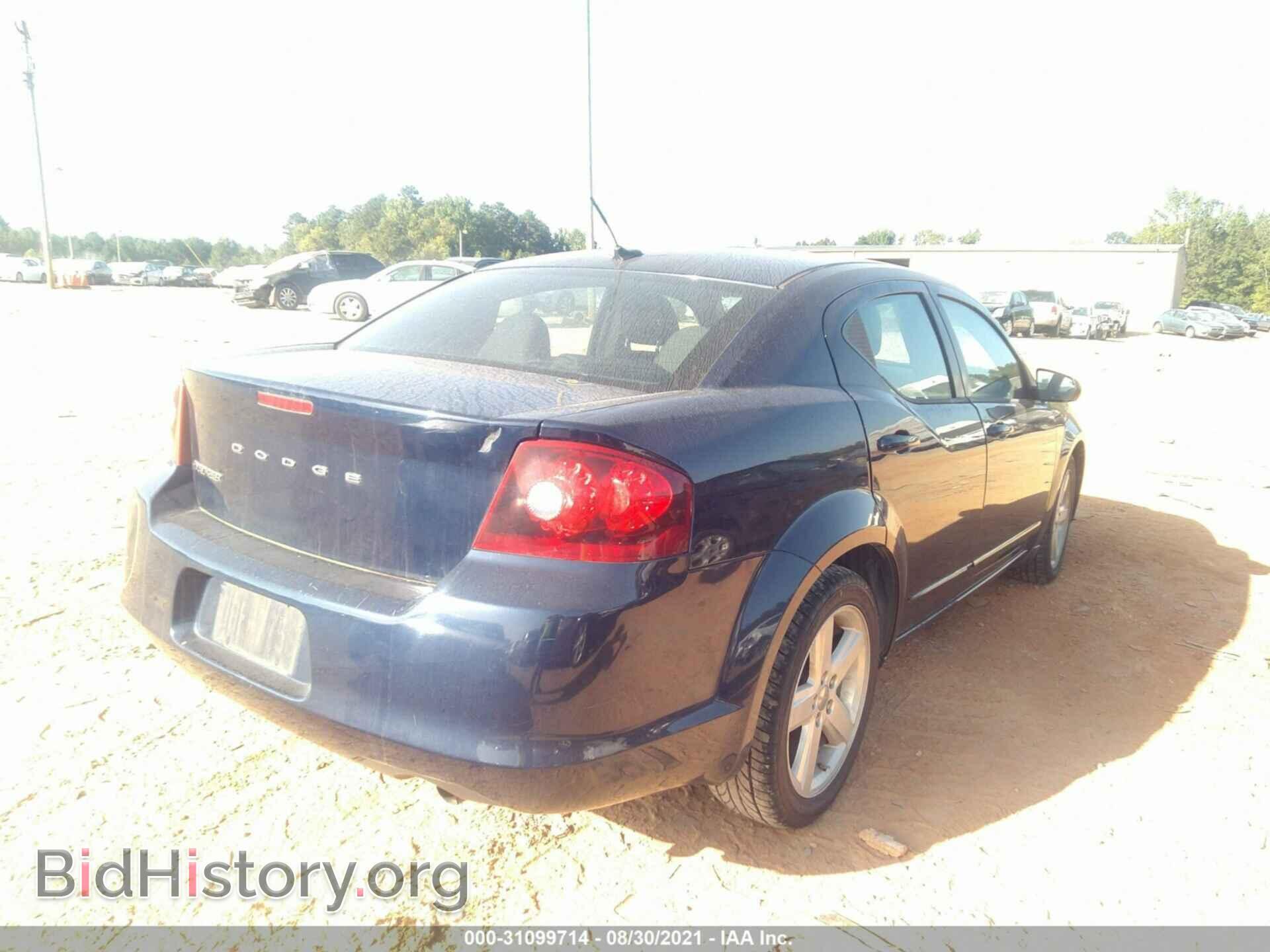 2013 DODGE AVENGER - VIN: 1C3CDZAB4DN741397 - Фото 4