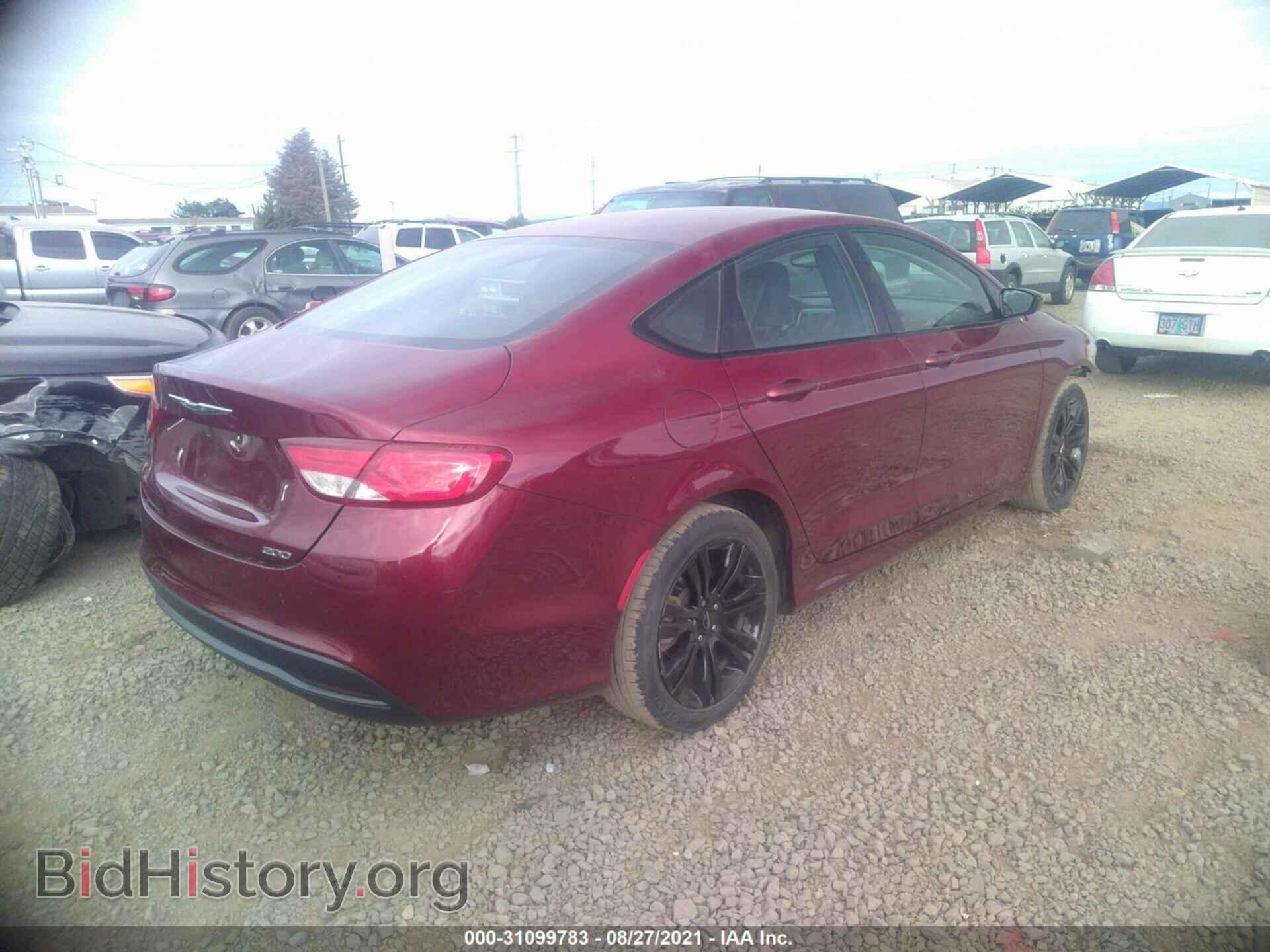 2017 CHRYSLER 200 - VIN: 1C3CCCFB3HN508660 - Фото 4