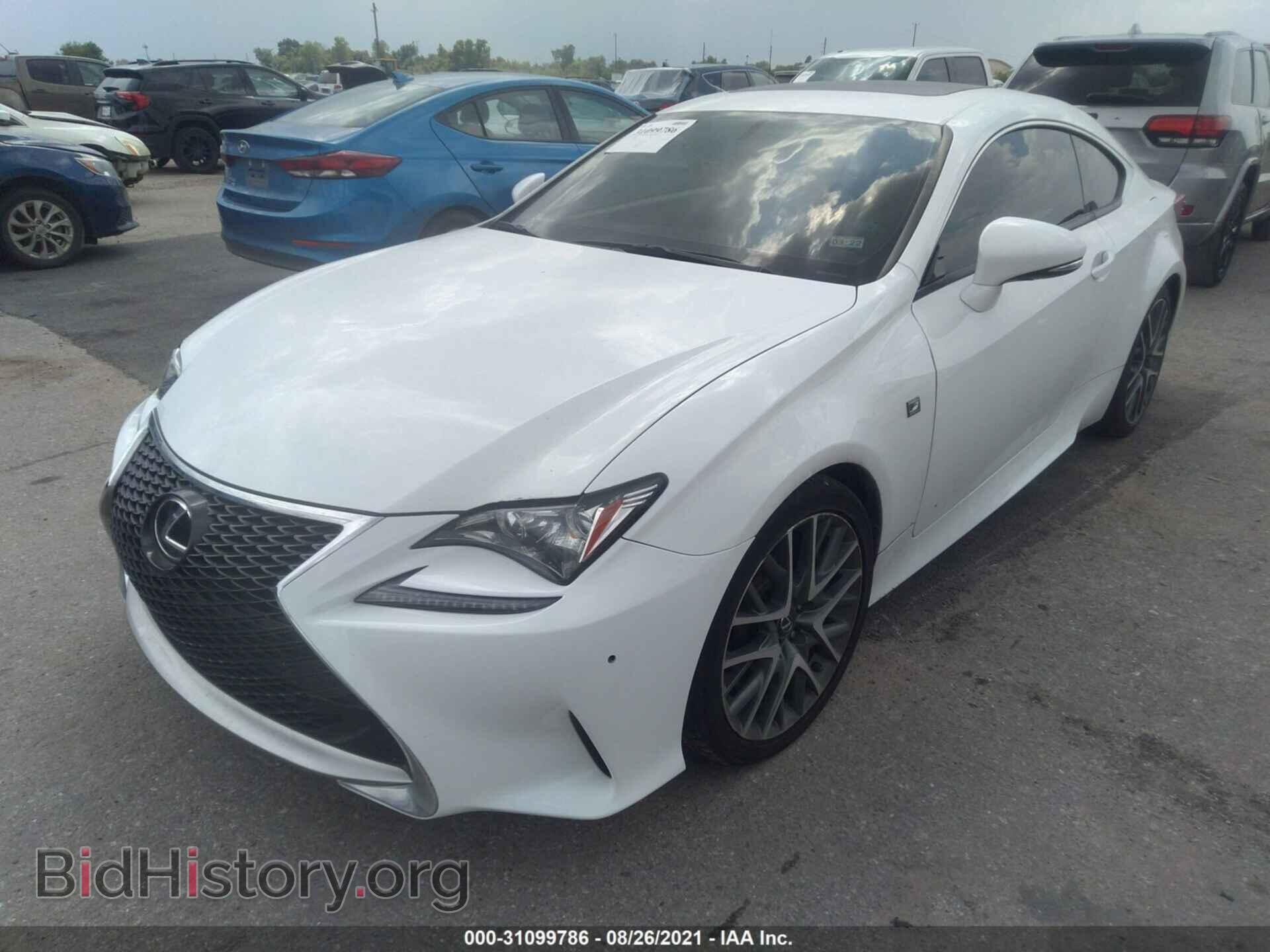 2017 LEXUS RC - VIN: JTHHA5BCXH5007281 - Фото 2