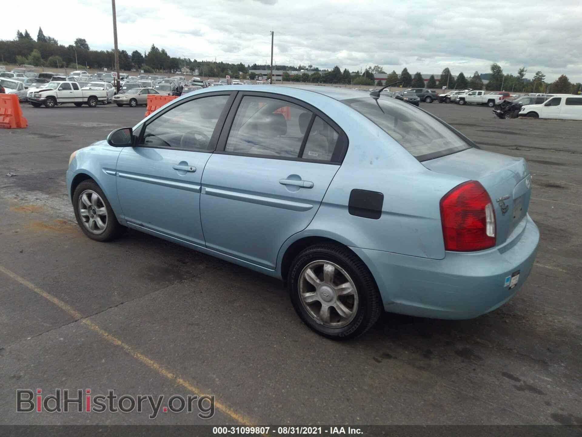 2006 HYUNDAI ACCENT - VIN: KMHCN46C56U044144 - Фото 3