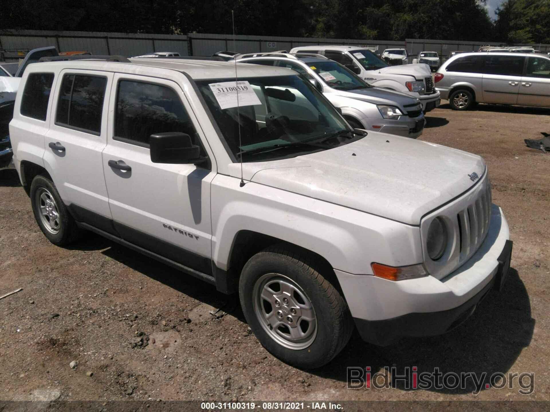 Фотография 1C4NJPBAXED676554 - JEEP PATRIOT 2014