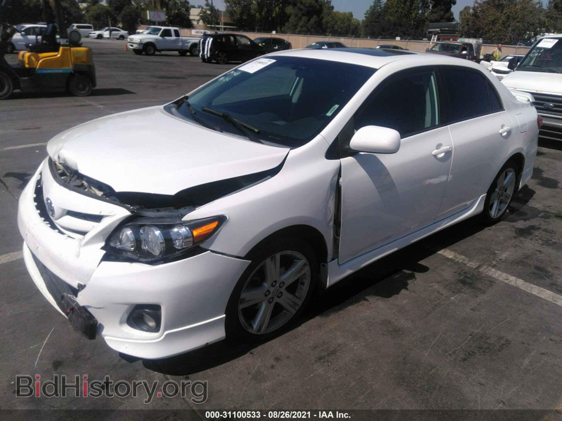 2013 TOYOTA COROLLA - VIN: 2T1BU4EEXDC127875 - Фото 2