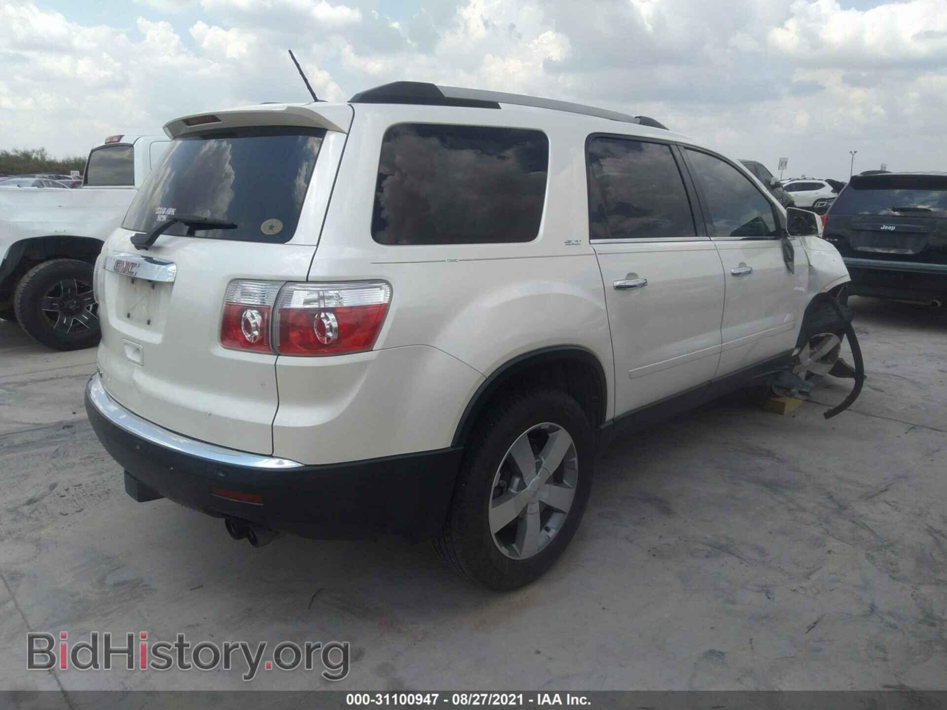 2012 GMC ACADIA - VIN: 1GKKRSED3CJ419971 - Фото 4