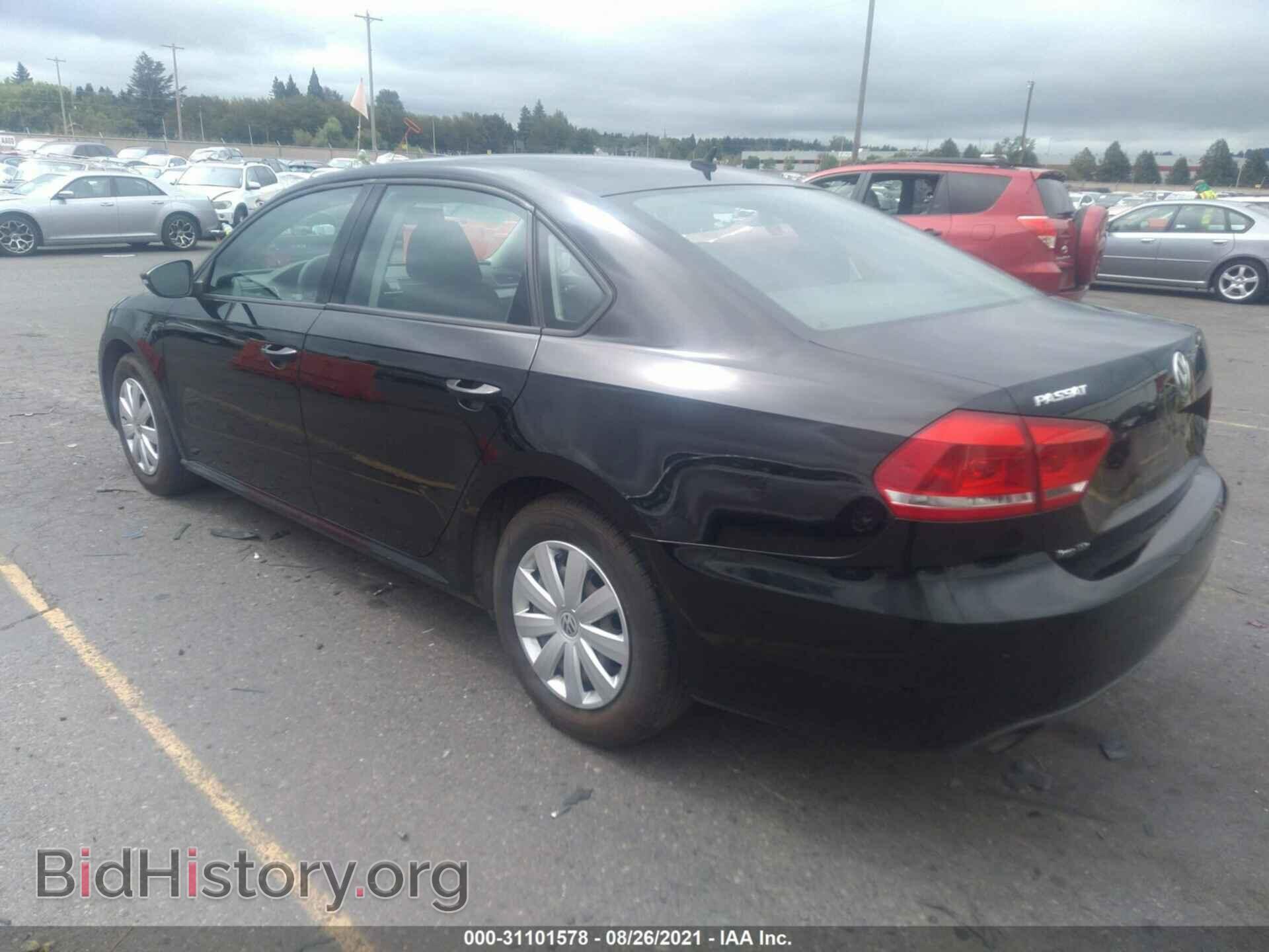 2012 VOLKSWAGEN PASSAT - VIN: 1VWAP7A34CC005123 - Photo 3