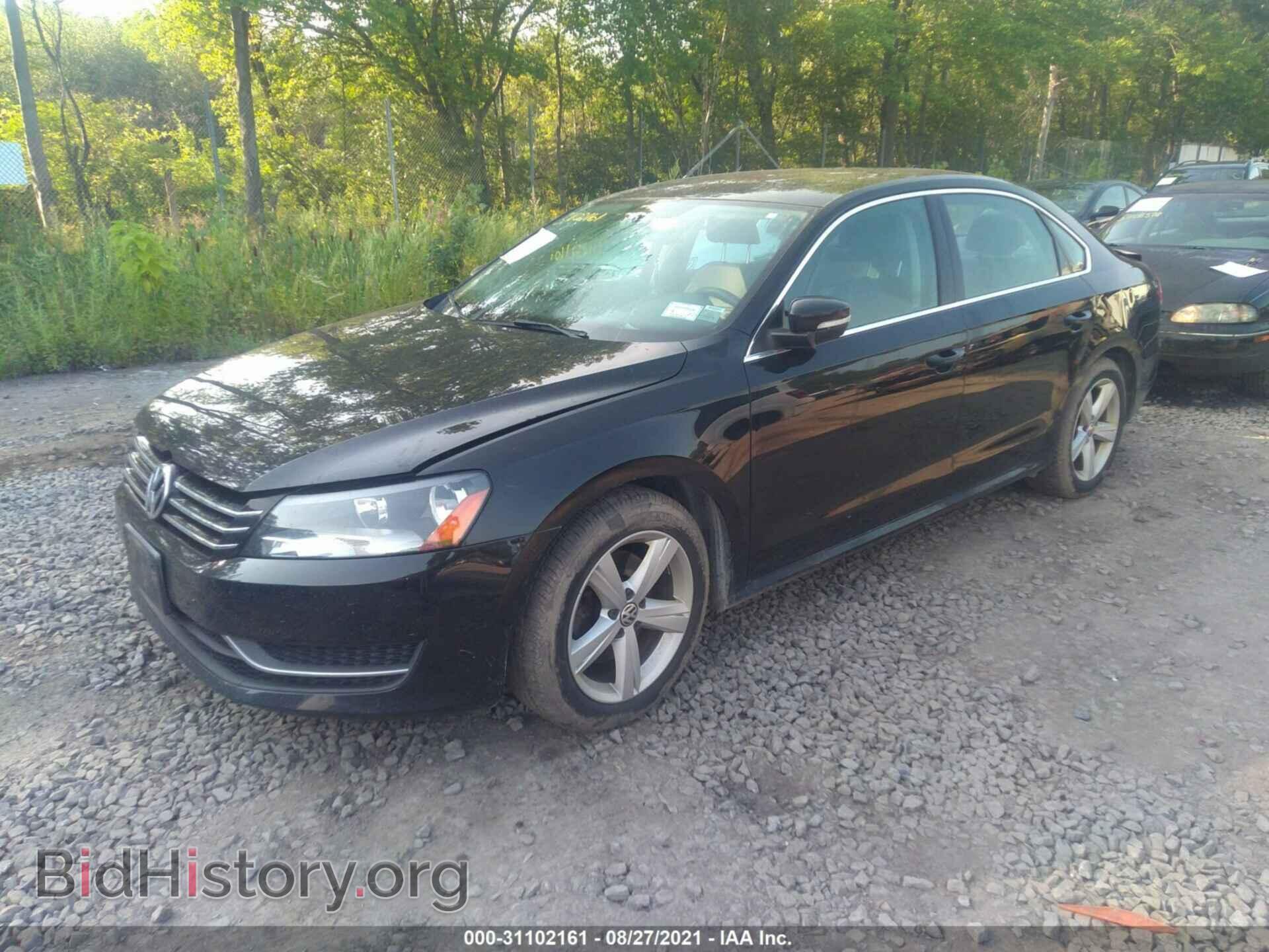 2014 VOLKSWAGEN PASSAT - VIN: 1VWBP7A3XEC006297 - Фото 2