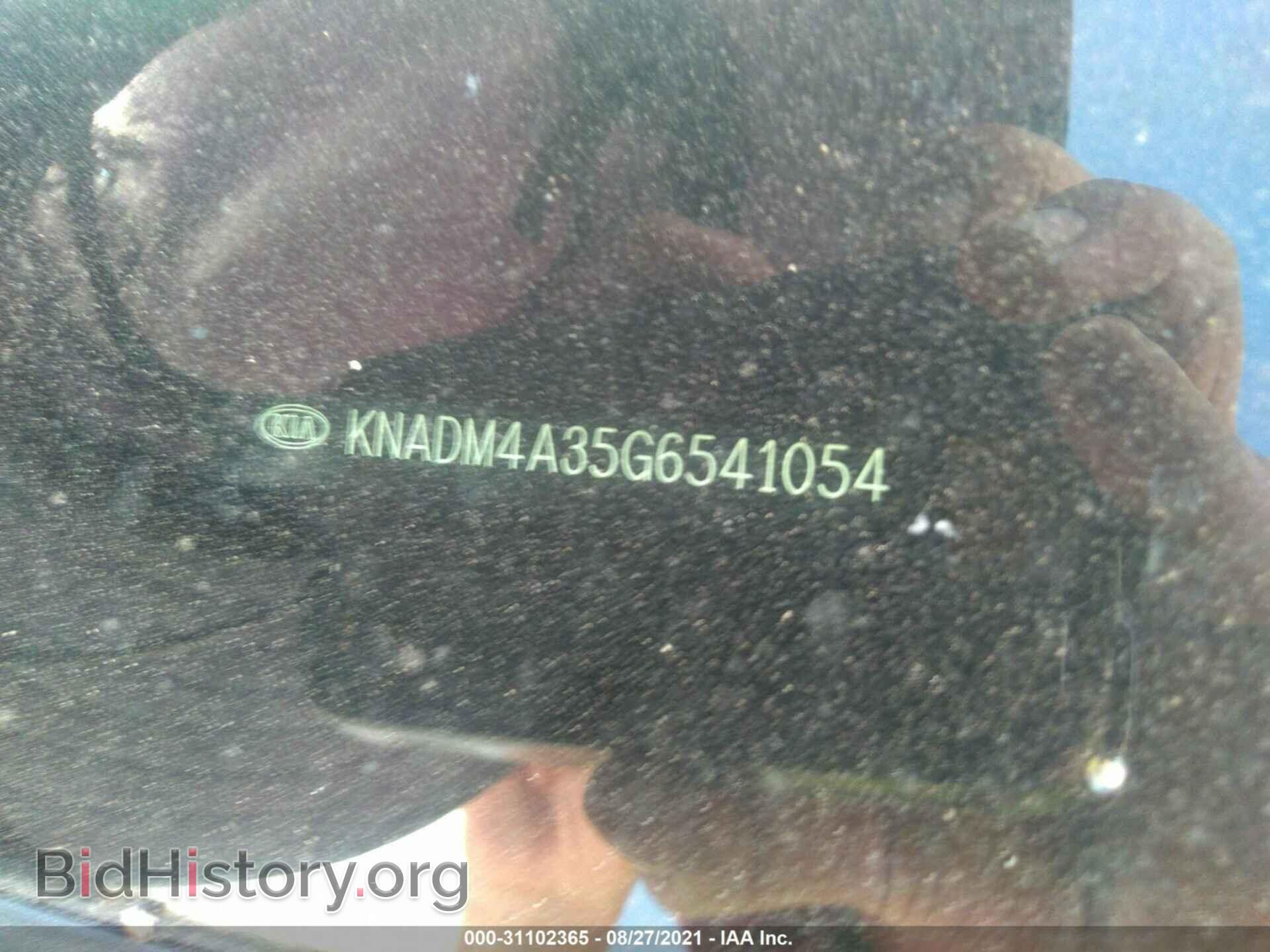 2016 KIA RIO - VIN: KNADM4A35G6541054 - Фото 9