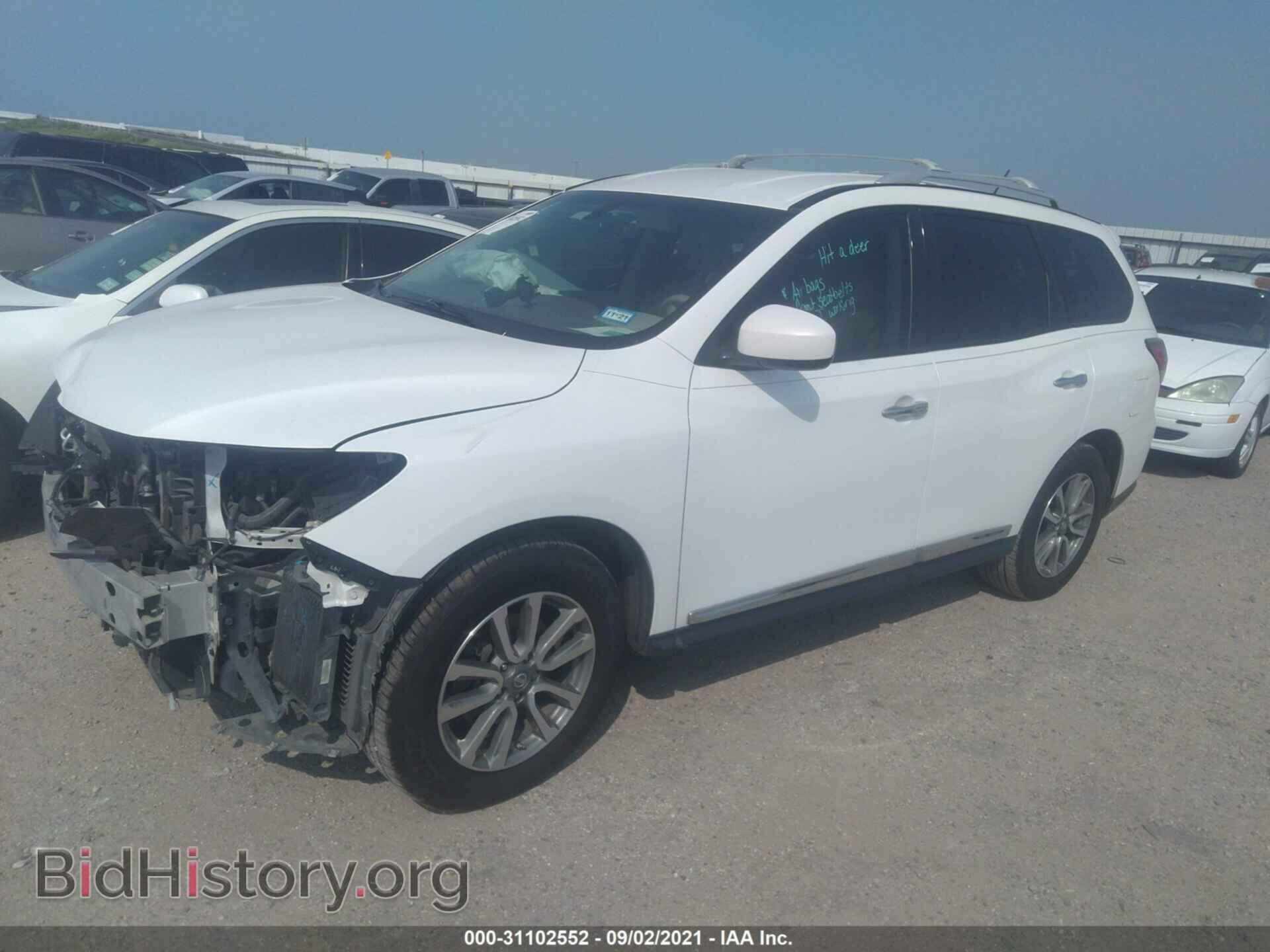 2014 NISSAN PATHFINDER - VIN: 5N1AR2MN3EC624341 - Фото 2