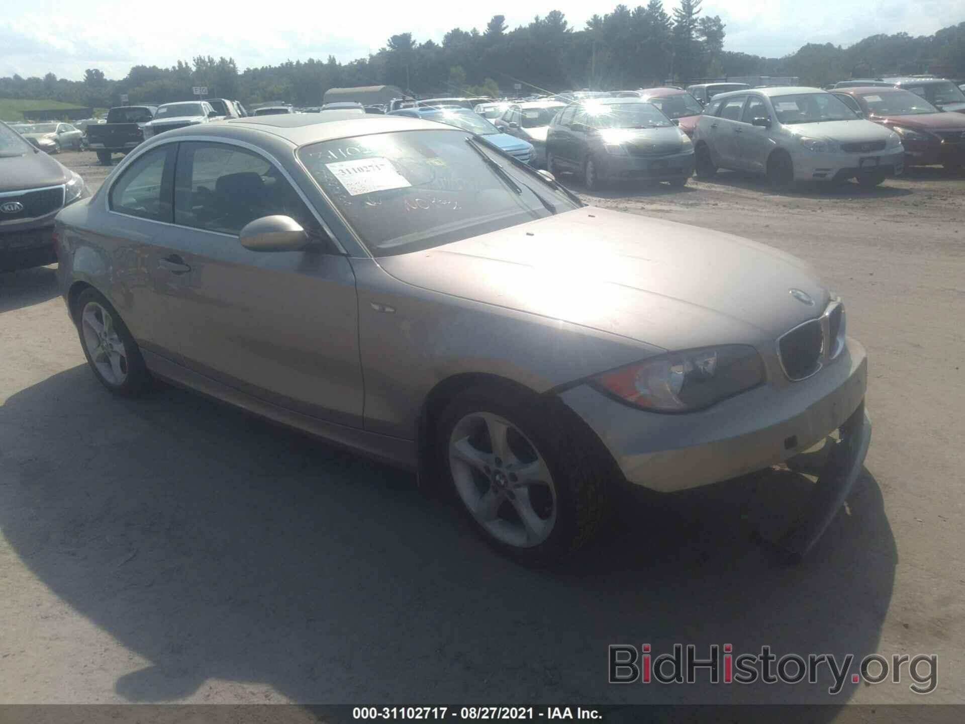 Photo WBAUP93558VF45621 - BMW 1 SERIES 2008