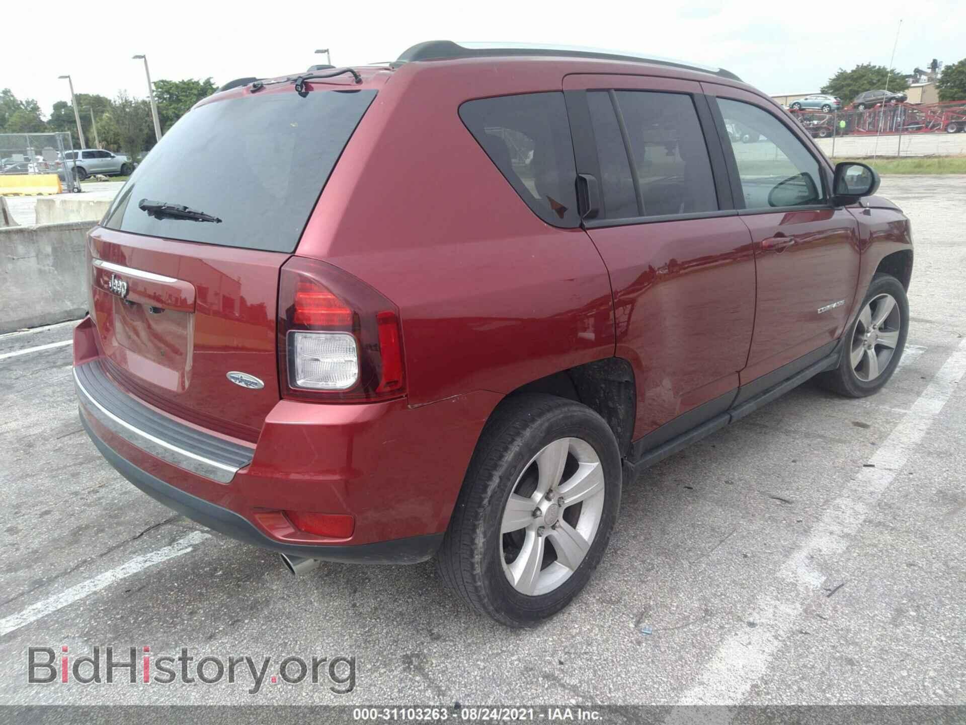 2016 JEEP COMPASS - VIN: 1C4NJCEAXGD716171 - Фото 4