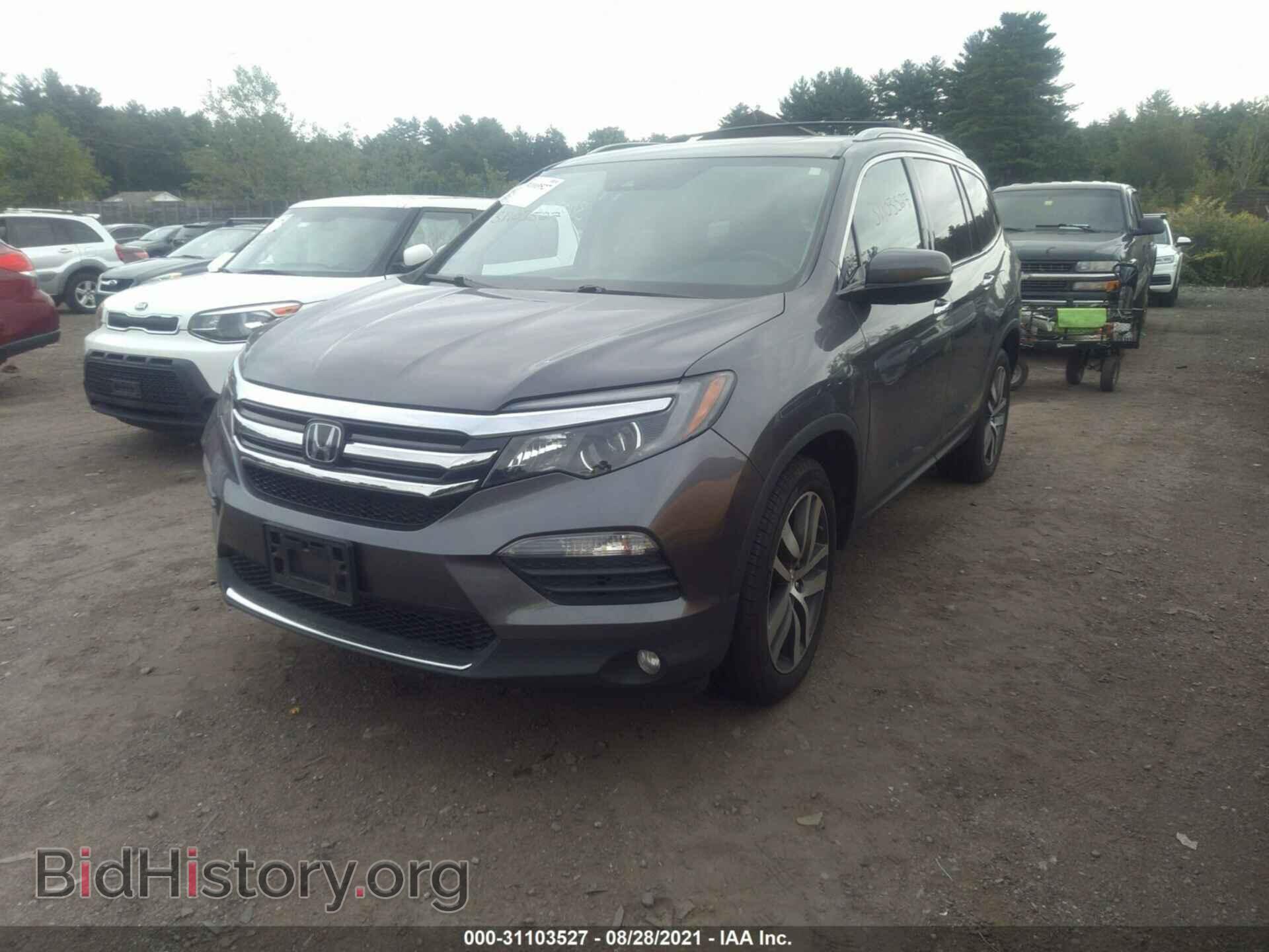 2016 HONDA PILOT - VIN: 5FNYF6H01GB002456 - Фото 2