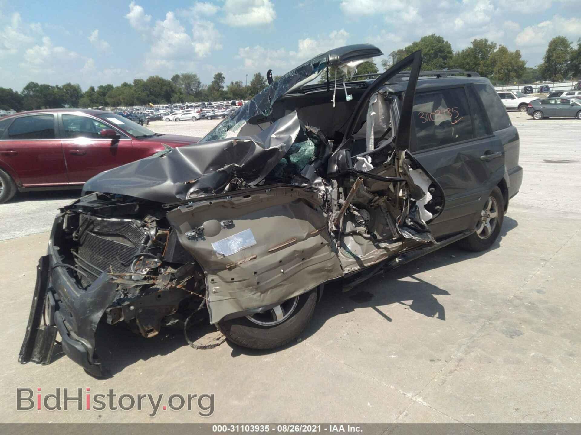2007 HONDA PILOT - VIN: 2HKYF18597H534621 - Фото 2