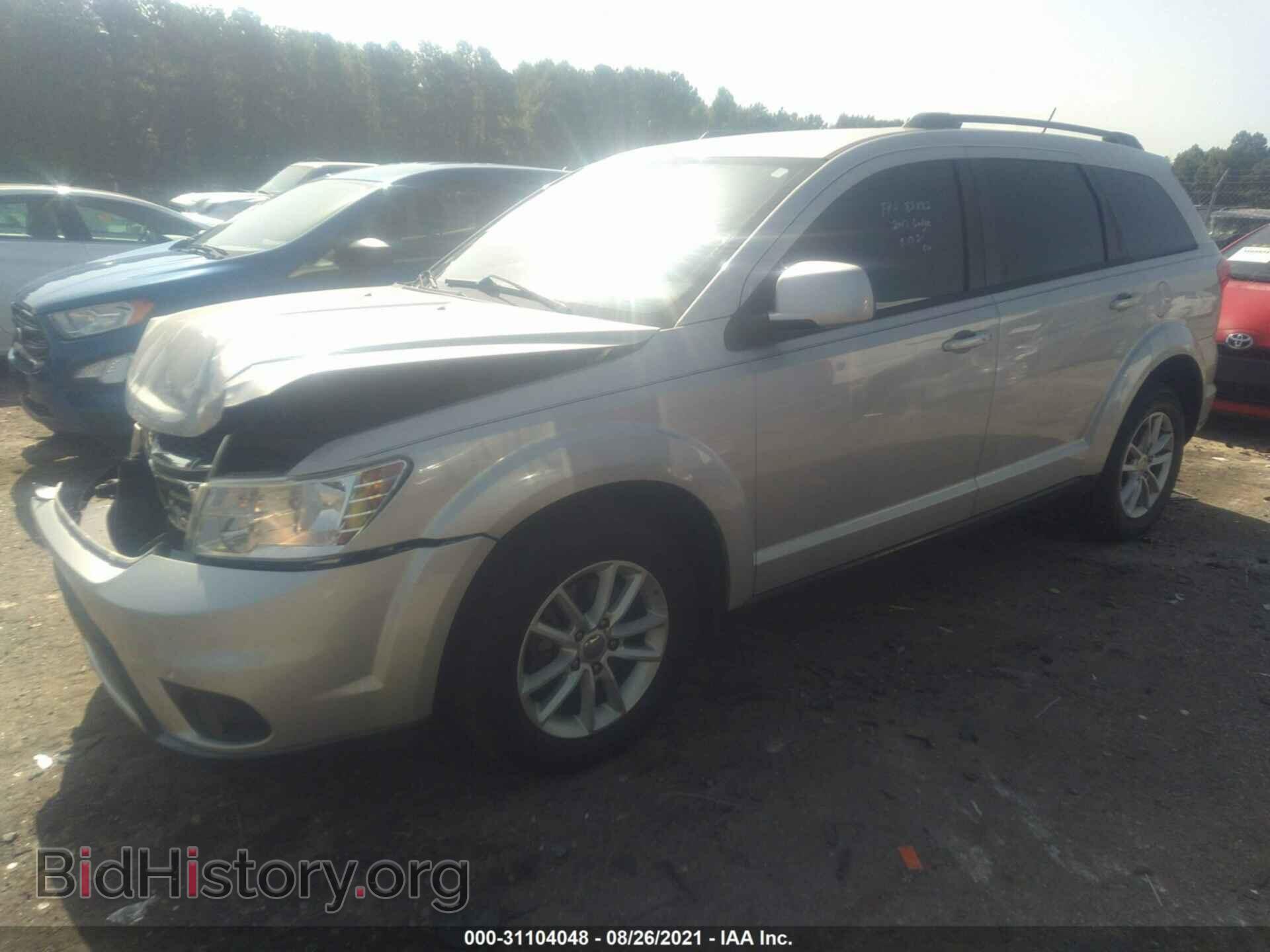 2013 DODGE JOURNEY - VIN: 3C4PDDBG4DT504399 - Фото 2