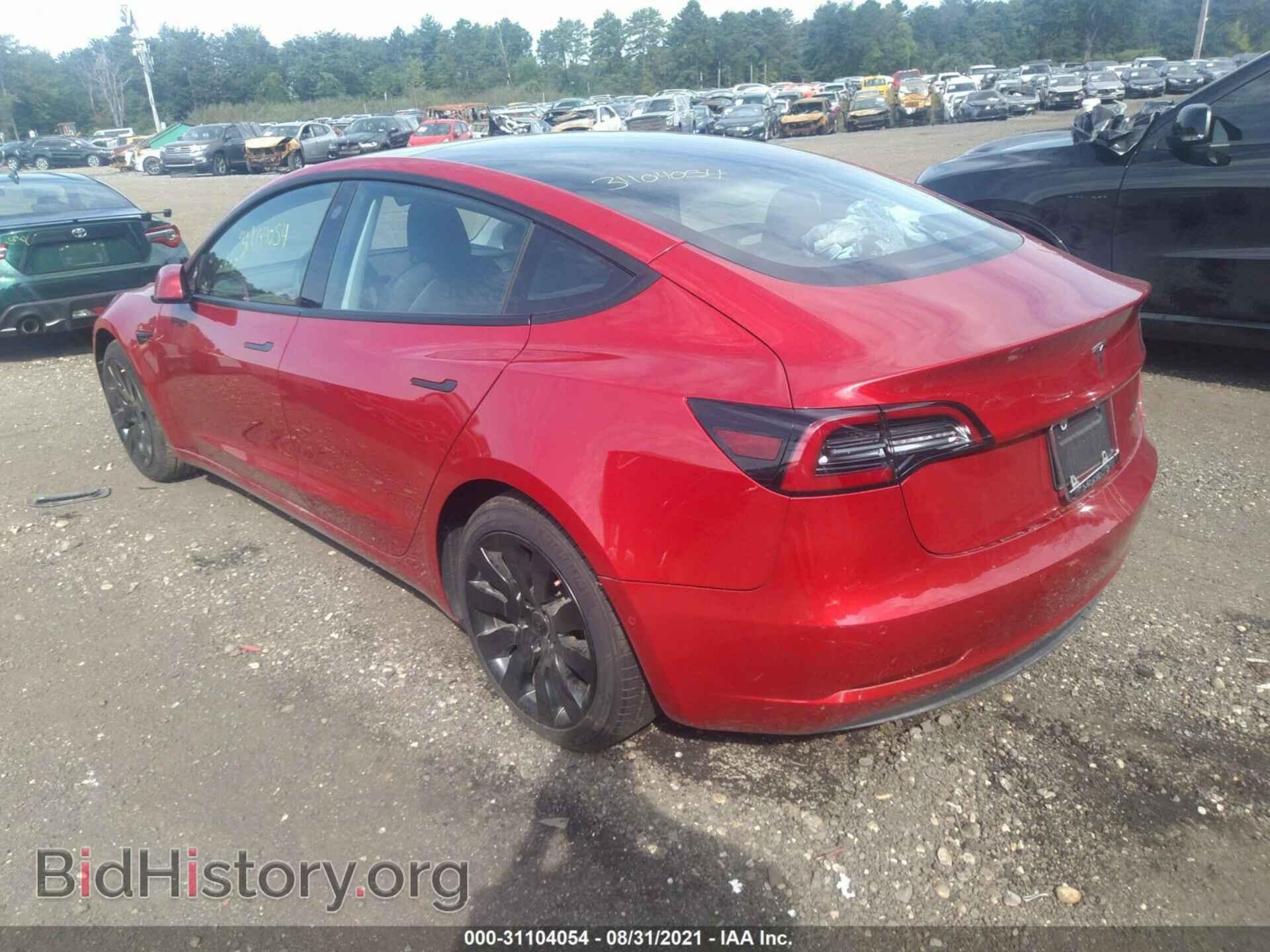 2021 TESLA MODEL 3 - VIN: 5YJ3E1EB0MF869283 - Photo 3