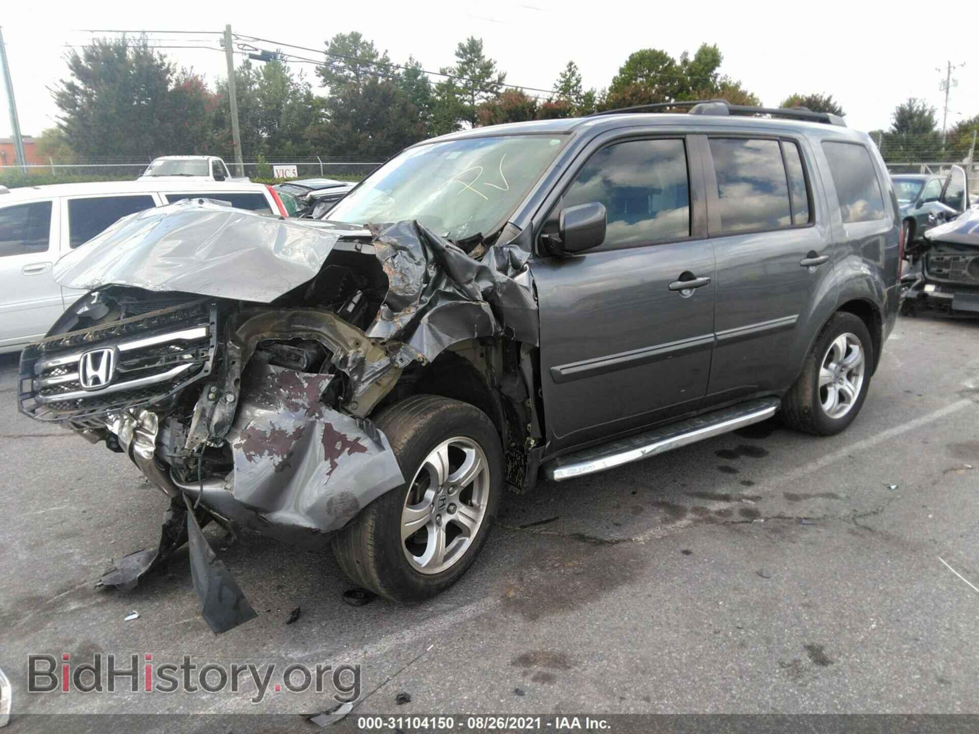 2013 HONDA PILOT - VIN: 5FNYF4H48DB040060 - Фото 2