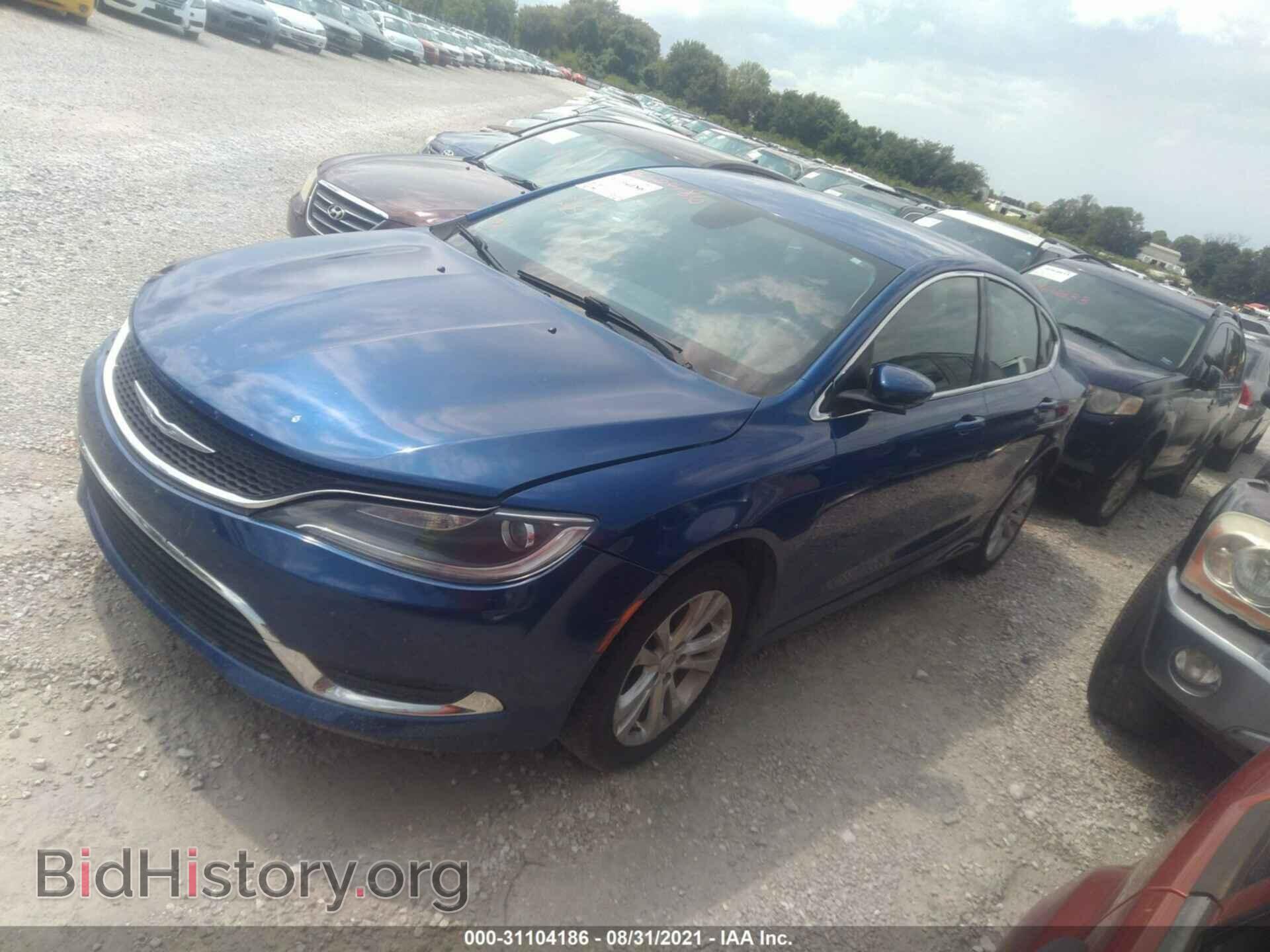 2015 CHRYSLER 200 - VIN: 1C3CCCABXFN743822 - Фото 2