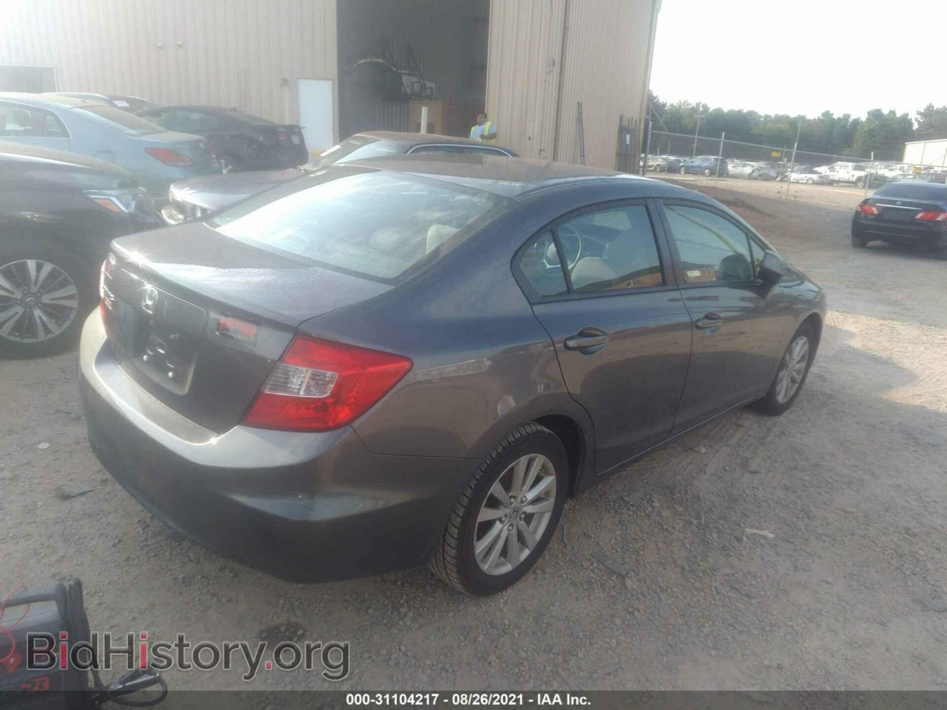 2012 HONDA CIVIC SDN - VIN: 2HGFB2F86CH302925 - Фото 4