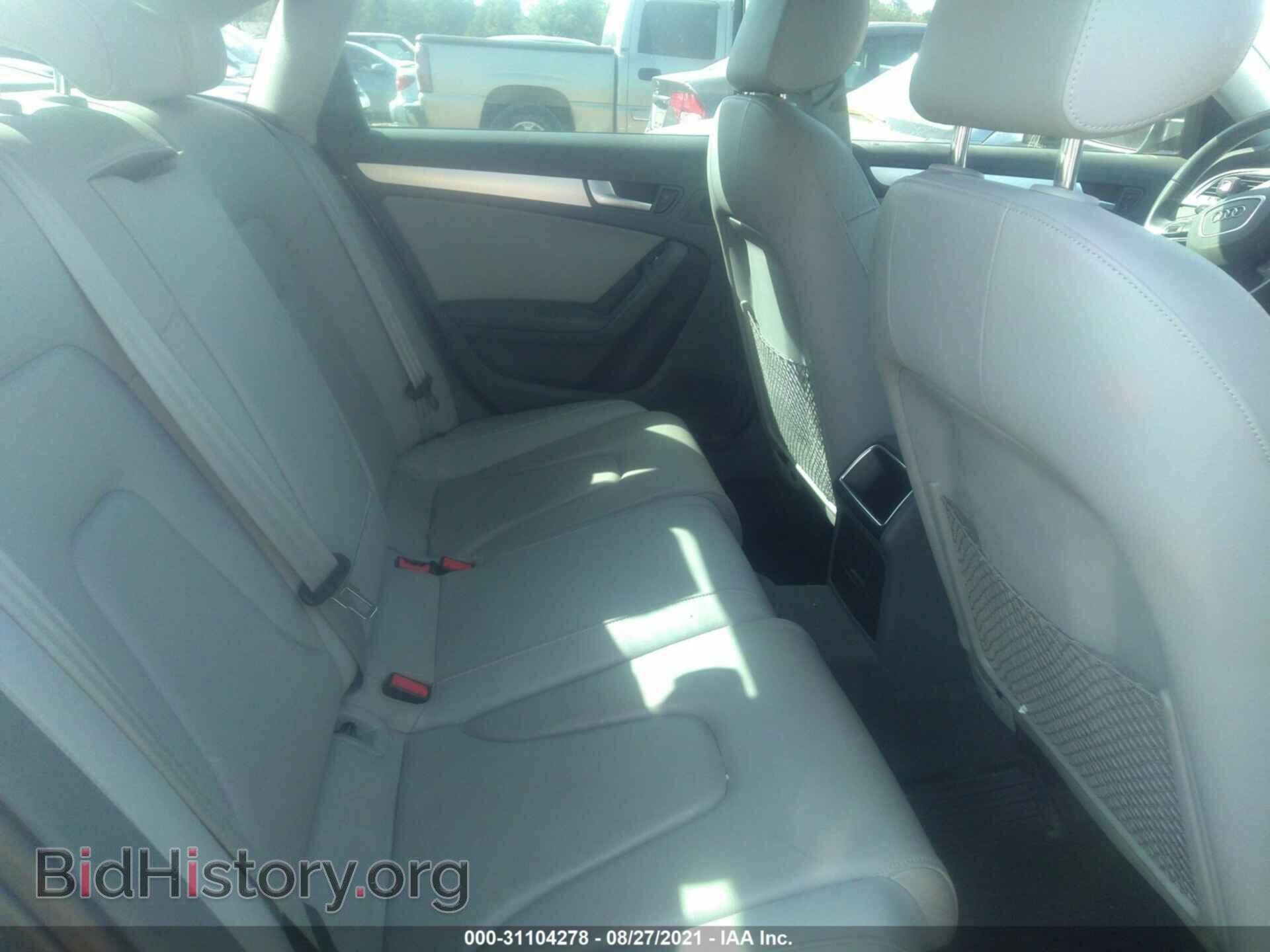 2013 AUDI A4 - VIN: WAUBFAFL5DN012875 - Photo 8