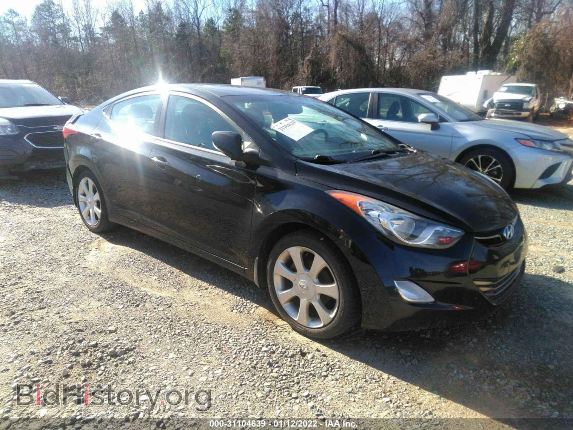 Фотография KMHDH4AE0CU216399 - HYUNDAI ELANTRA 2012
