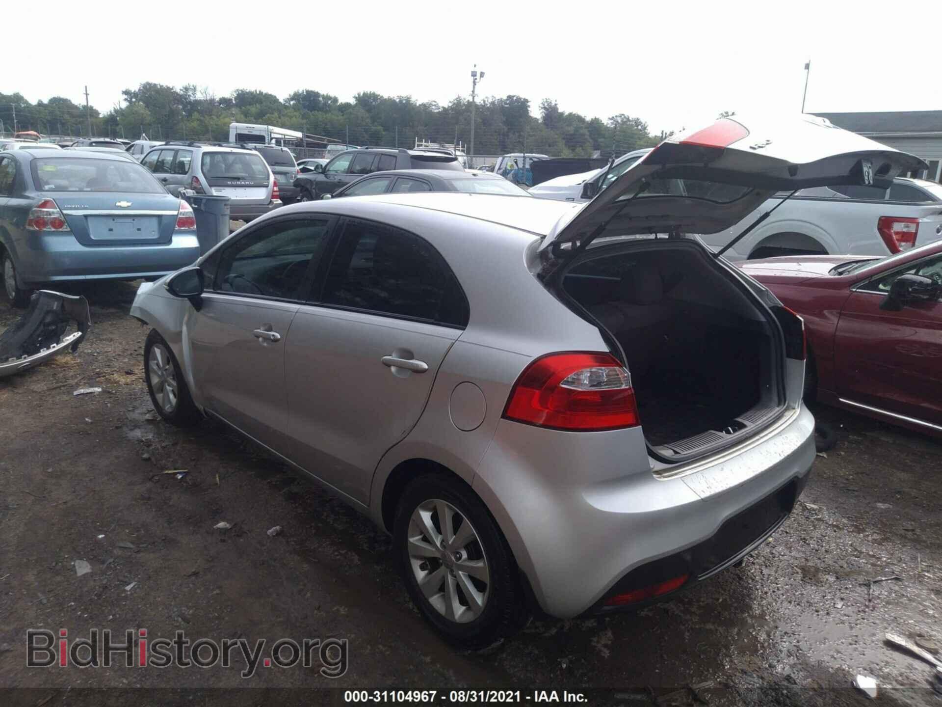 2013 KIA RIO - VIN: KNADN5A37D6233530 - Photo 3