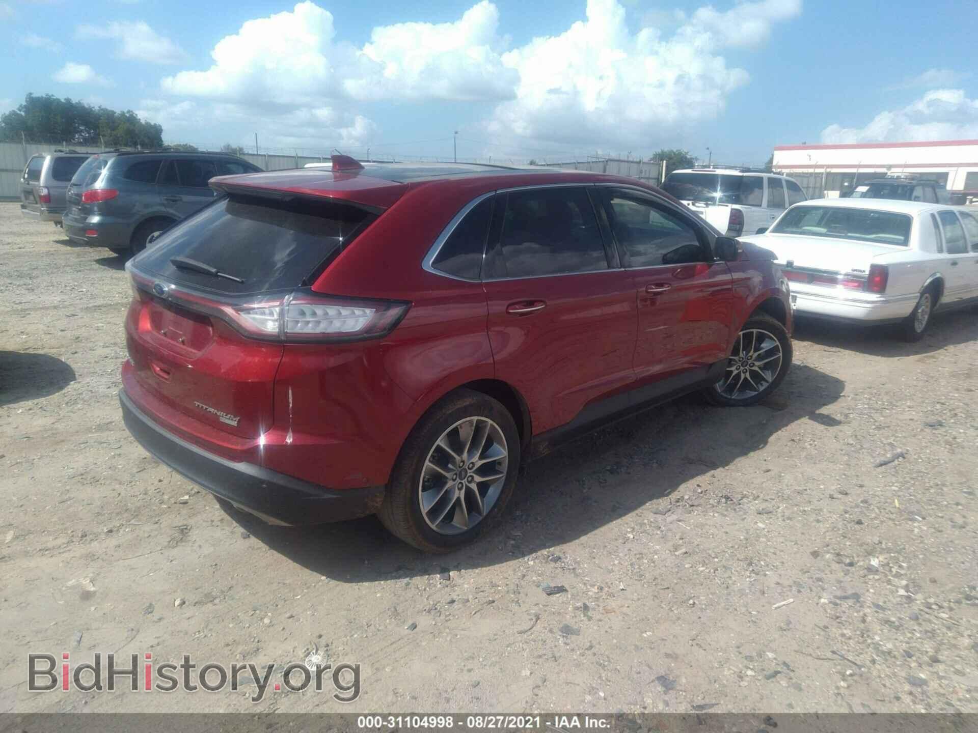 2015 FORD EDGE - VIN: 2FMPK3K93FBB58518 - Фото 4