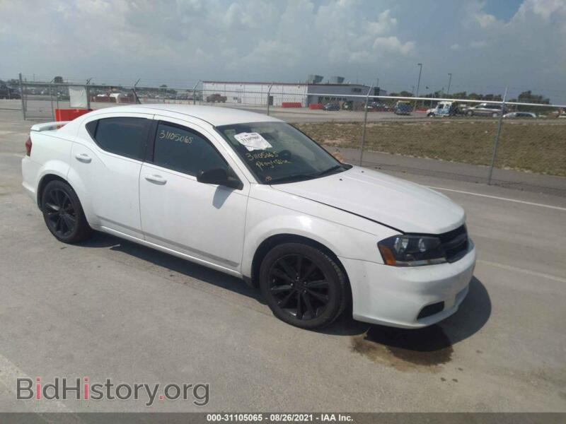 2014 Dodge AVENGER SE (VIN 1C3CDZAG0EN104262) — фото 1 из 11, IAAI, повреждение: затопление пресной водой
