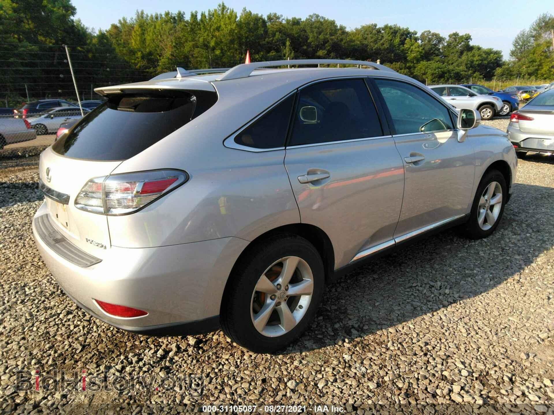 2011 LEXUS RX 350 - VIN: 2T2BK1BA6BC105659 - Фото 4
