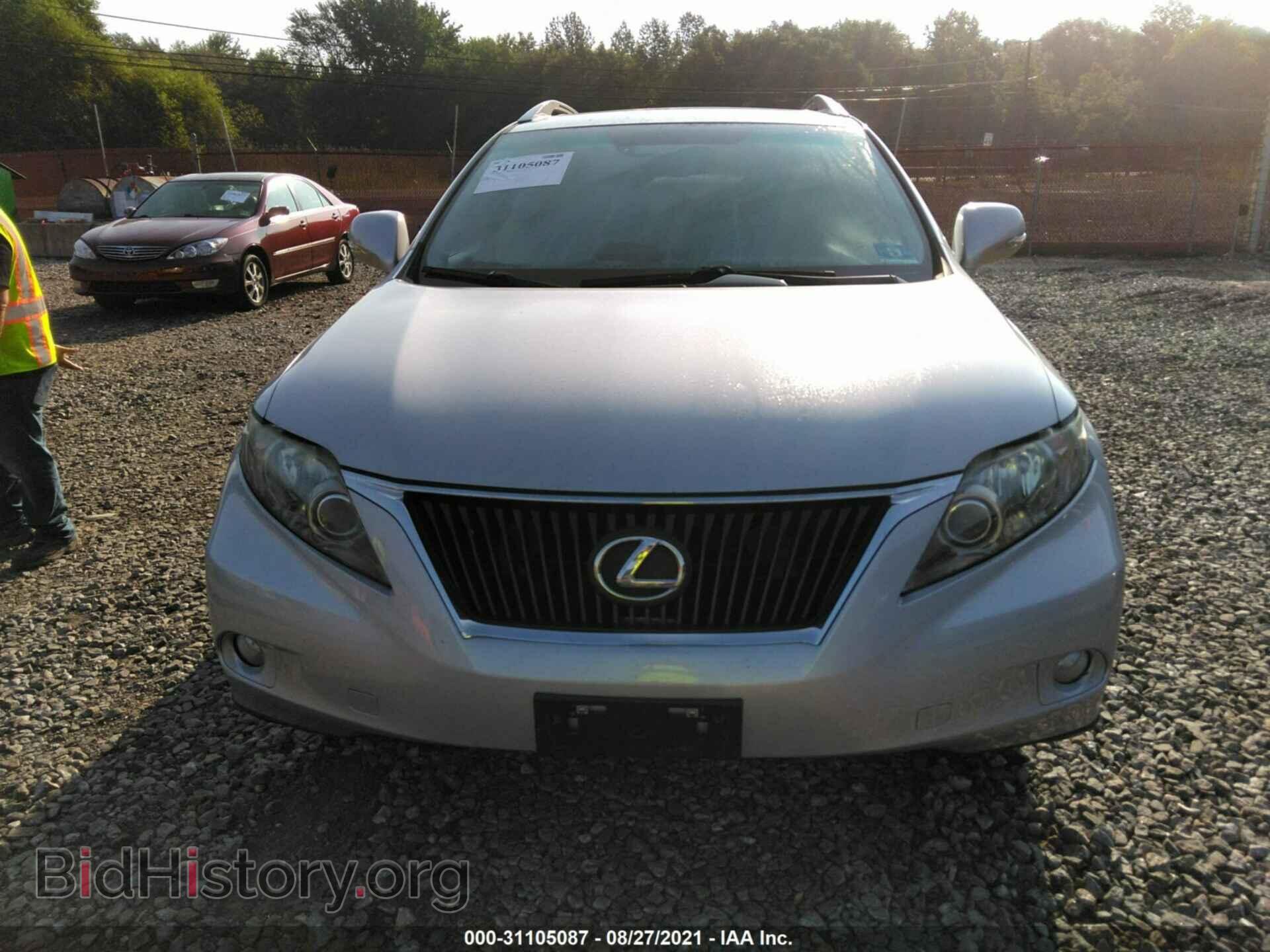 2011 LEXUS RX 350 - VIN: 2T2BK1BA6BC105659 - Фото 6