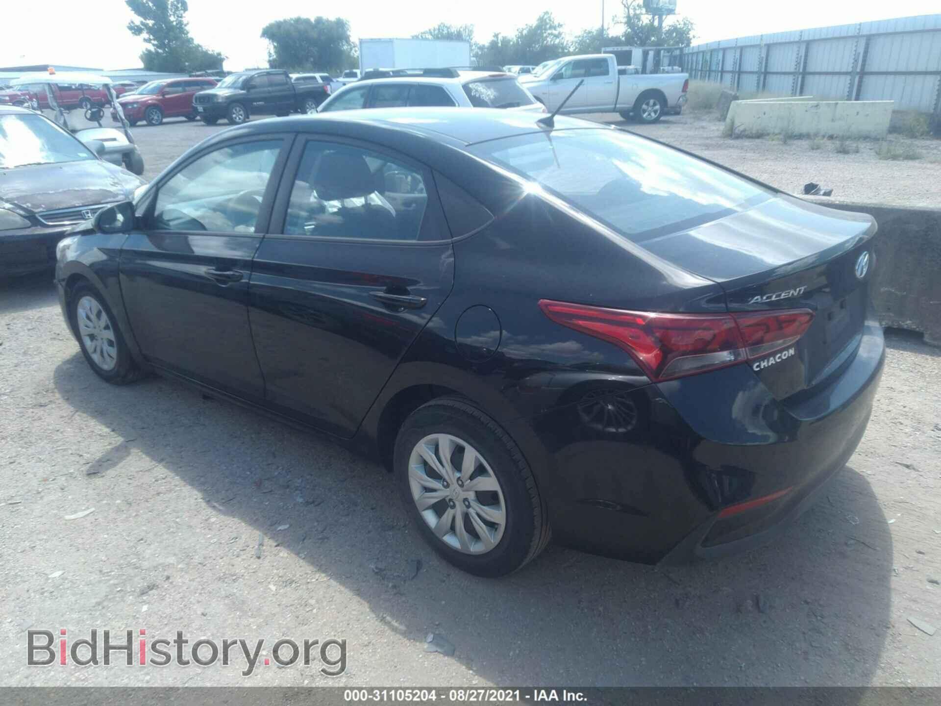 2020 HYUNDAI ACCENT - VIN: 3KPC24A65LE098472 - Фото 3