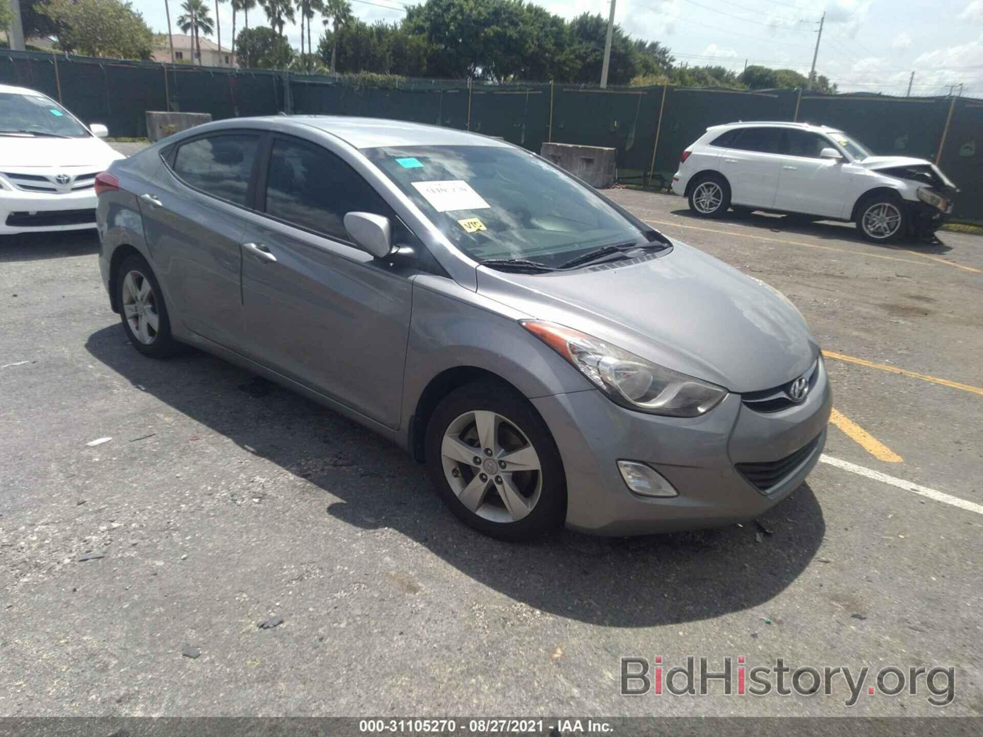 Photo KMHDH4AE1CU443648 - HYUNDAI ELANTRA 2012