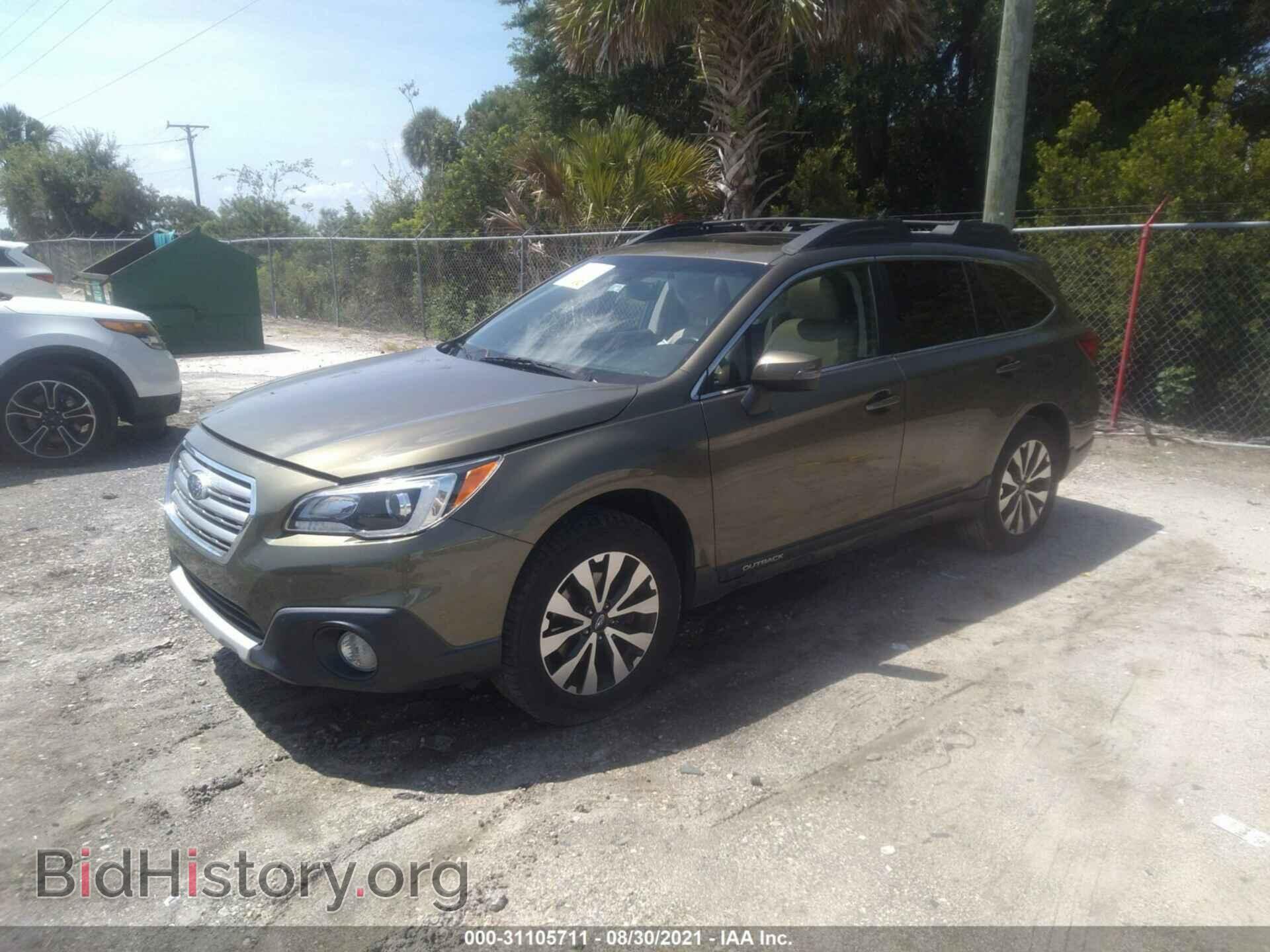 2015 SUBARU OUTBACK - VIN: 4S4BSBNC8F3234326 - Фото 2