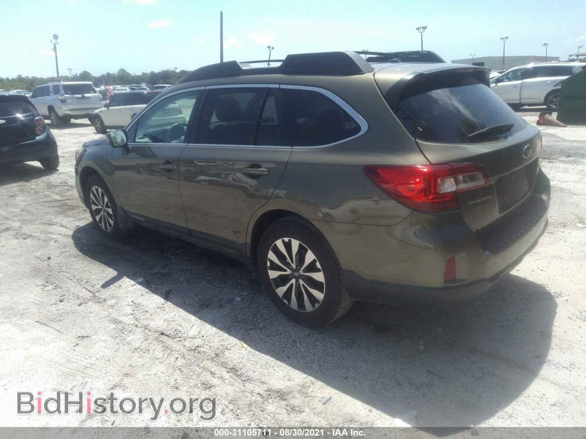 2015 SUBARU OUTBACK - VIN: 4S4BSBNC8F3234326 - Фото 3
