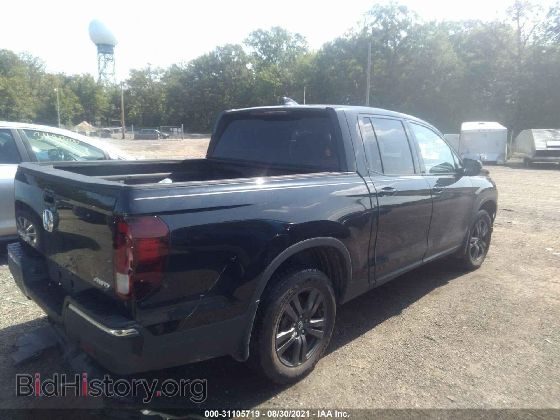 2019 HONDA RIDGELINE - VIN: 5FPYK3F16KB046054 - Фото 4