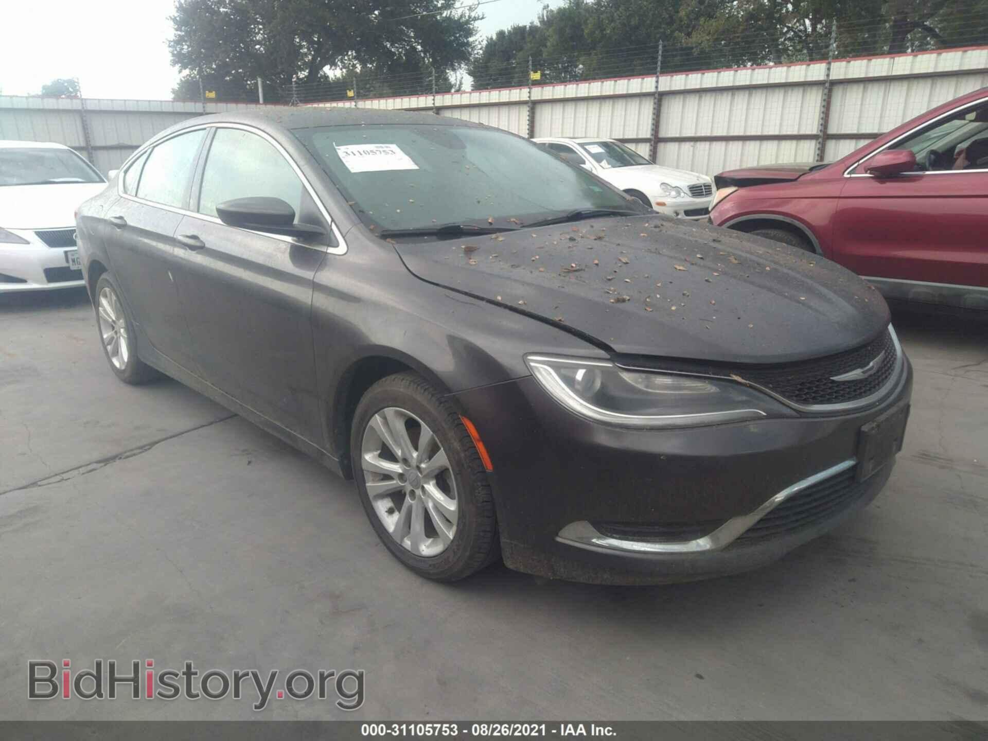 Фотография 1C3CCCAB0GN103782 - CHRYSLER 200 2016