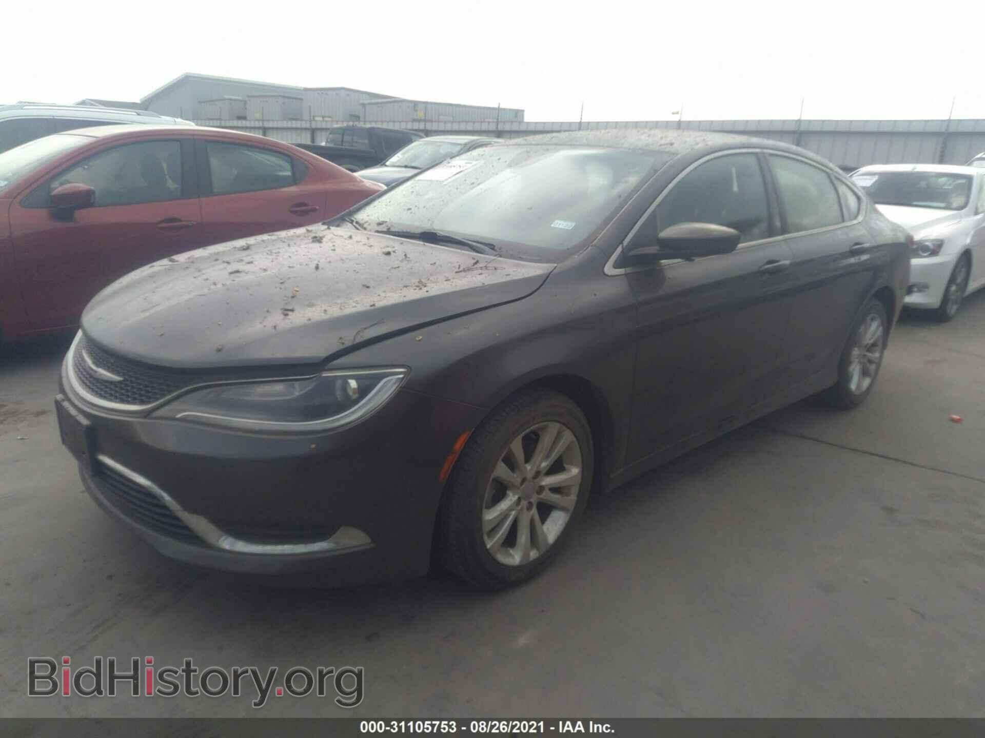2016 CHRYSLER 200 - VIN: 1C3CCCAB0GN103782 - Фото 2