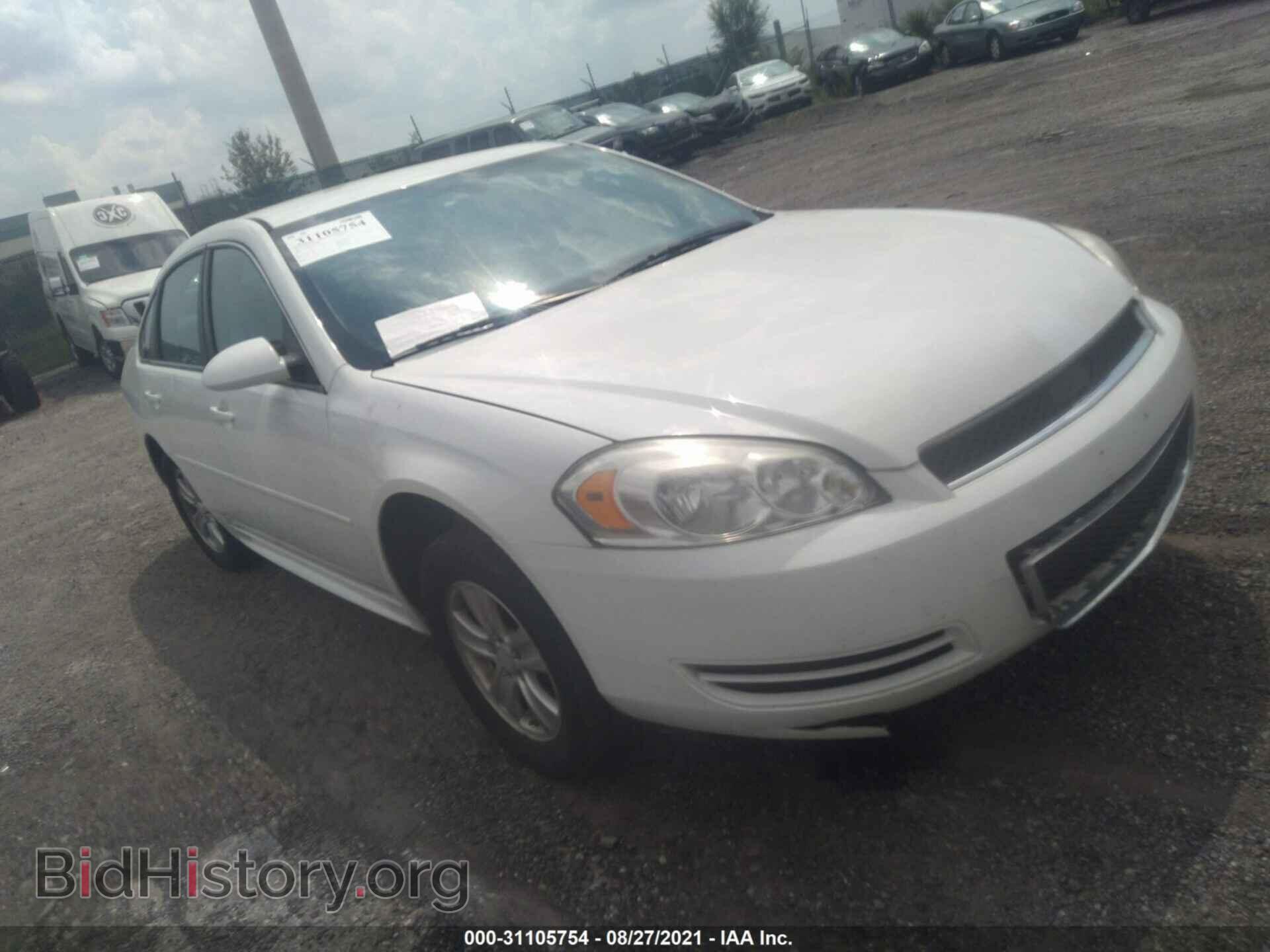 Фотография 2G1WF5E33D1157193 - CHEVROLET IMPALA 2013
