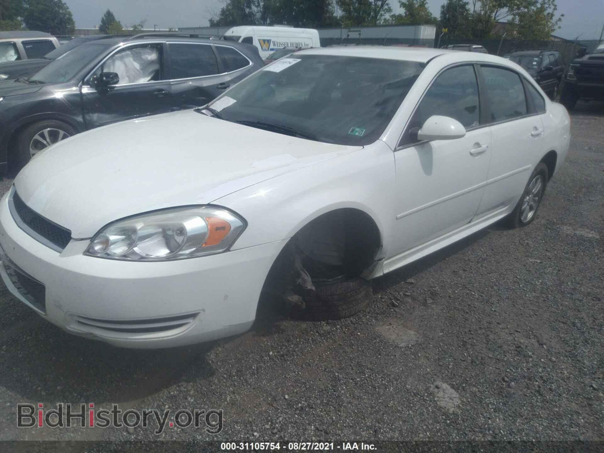 2013 CHEVROLET IMPALA - VIN: 2G1WF5E33D1157193 - Фото 2