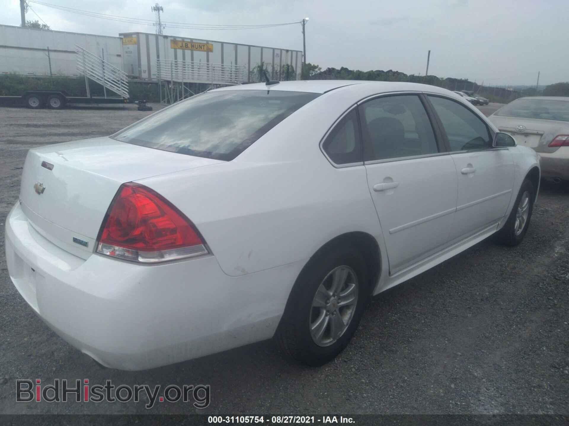 2013 CHEVROLET IMPALA - VIN: 2G1WF5E33D1157193 - Фото 4