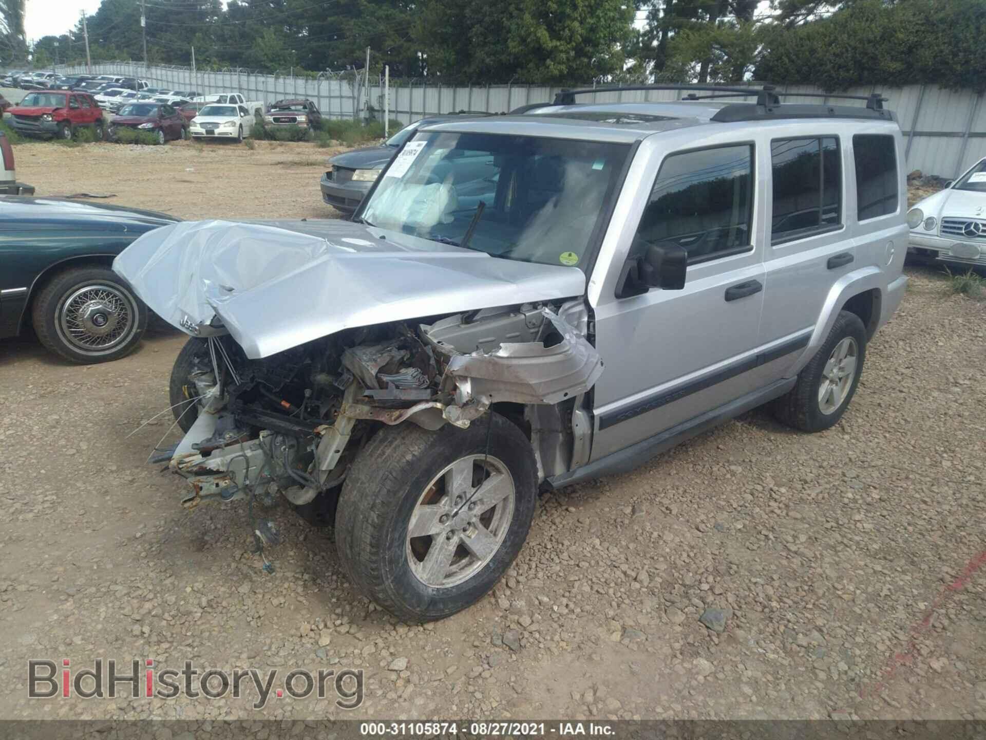 2006 JEEP COMMANDER - VIN: 1J8HG48K86C365389 - Фото 2