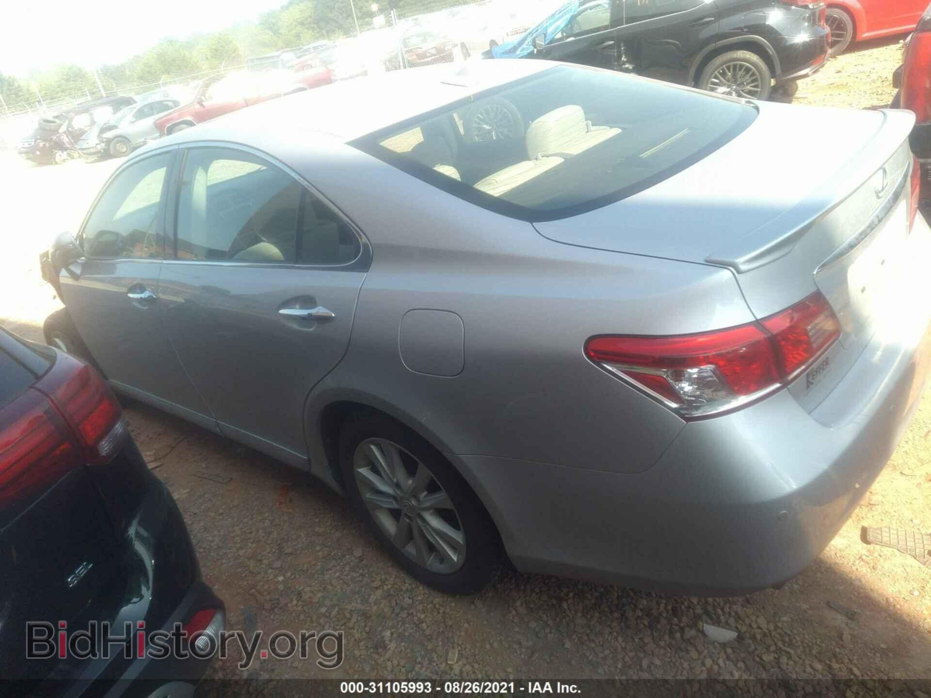2012 LEXUS ES 350 - VIN: JTHBK1EG6C2503229 - Фото 3