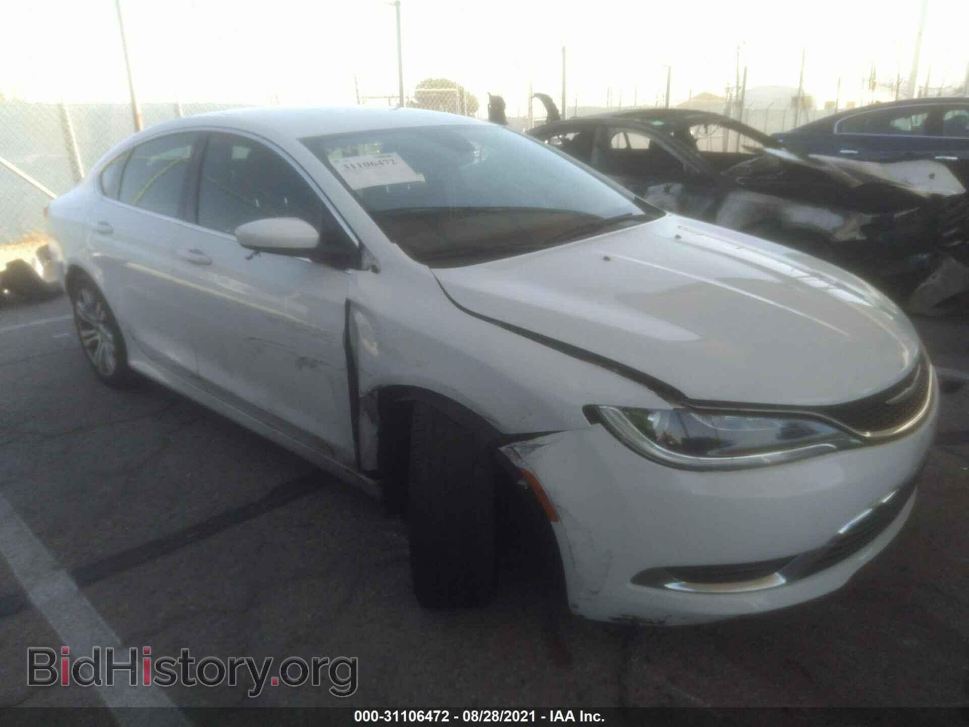 Фотография 1C3CCCAB2FN538625 - CHRYSLER 200 2015