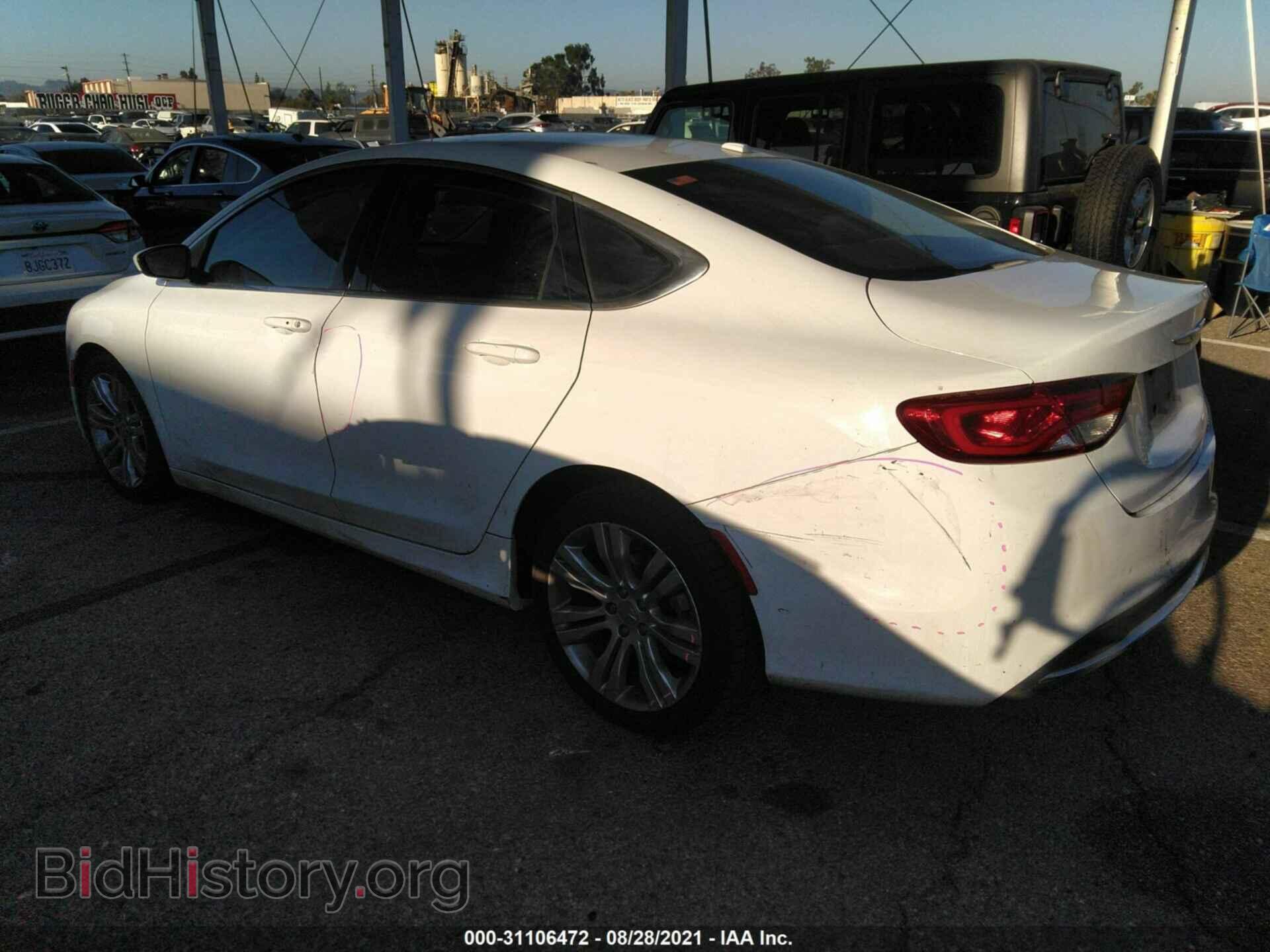 2015 CHRYSLER 200 - VIN: 1C3CCCAB2FN538625 - Фото 3