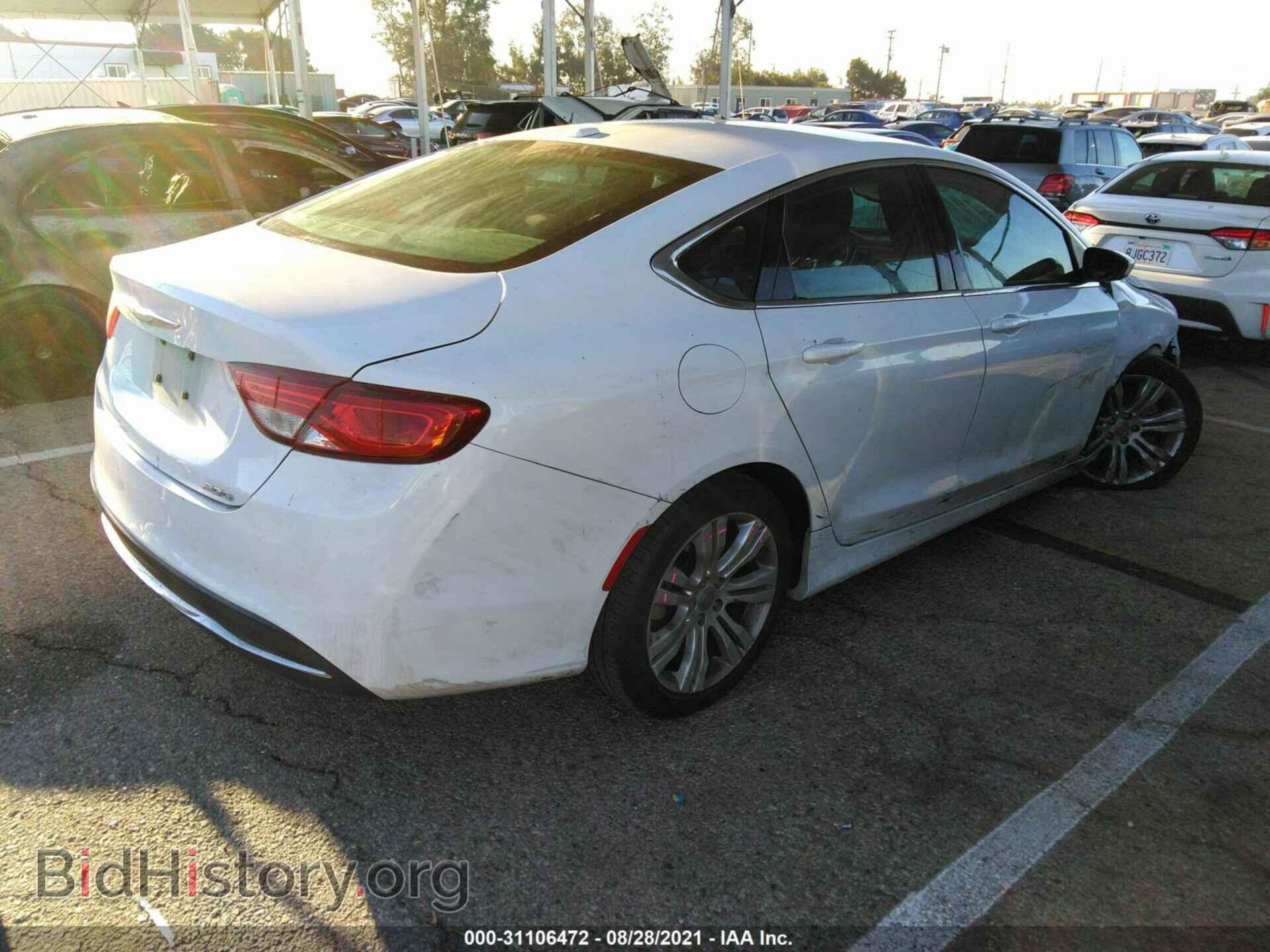 2015 CHRYSLER 200 - VIN: 1C3CCCAB2FN538625 - Фото 4